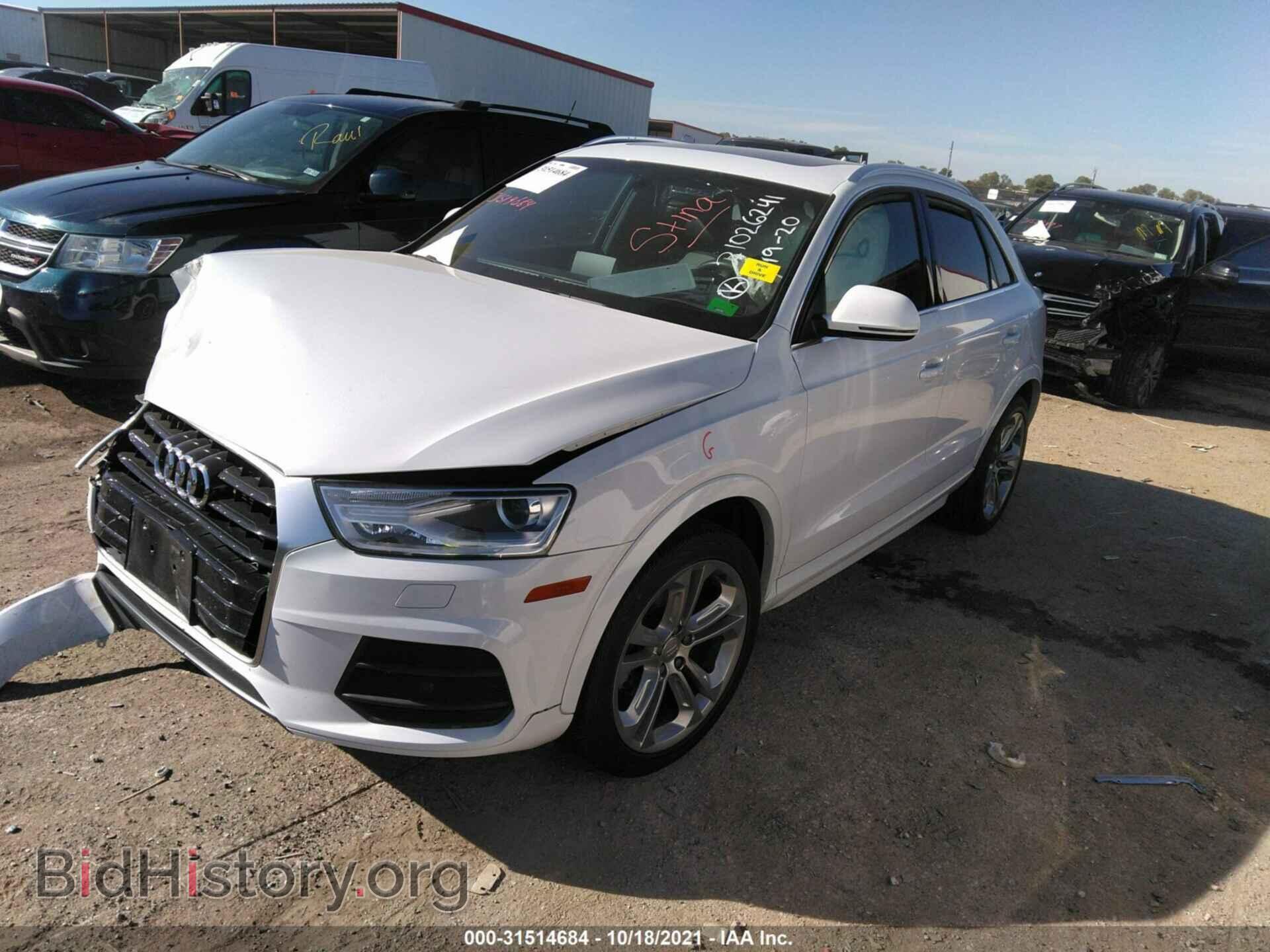 2016 AUDI Q3 - VIN: WA1BFCFS9GR008647 - Фото 2