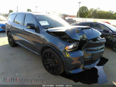 2019 Dodge DURANGO R/T, синий — VIN 1C4SDJCT6KC833599, IAAI