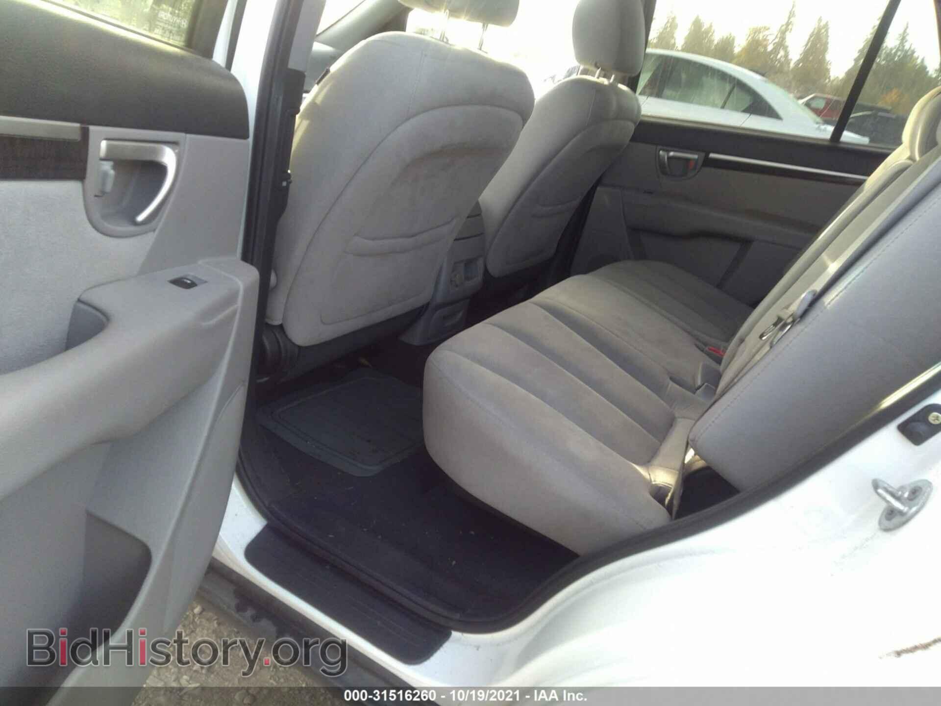 2009 HYUNDAI SANTA FE - VIN: 5NMSG13DX9H287367 - Фото 8