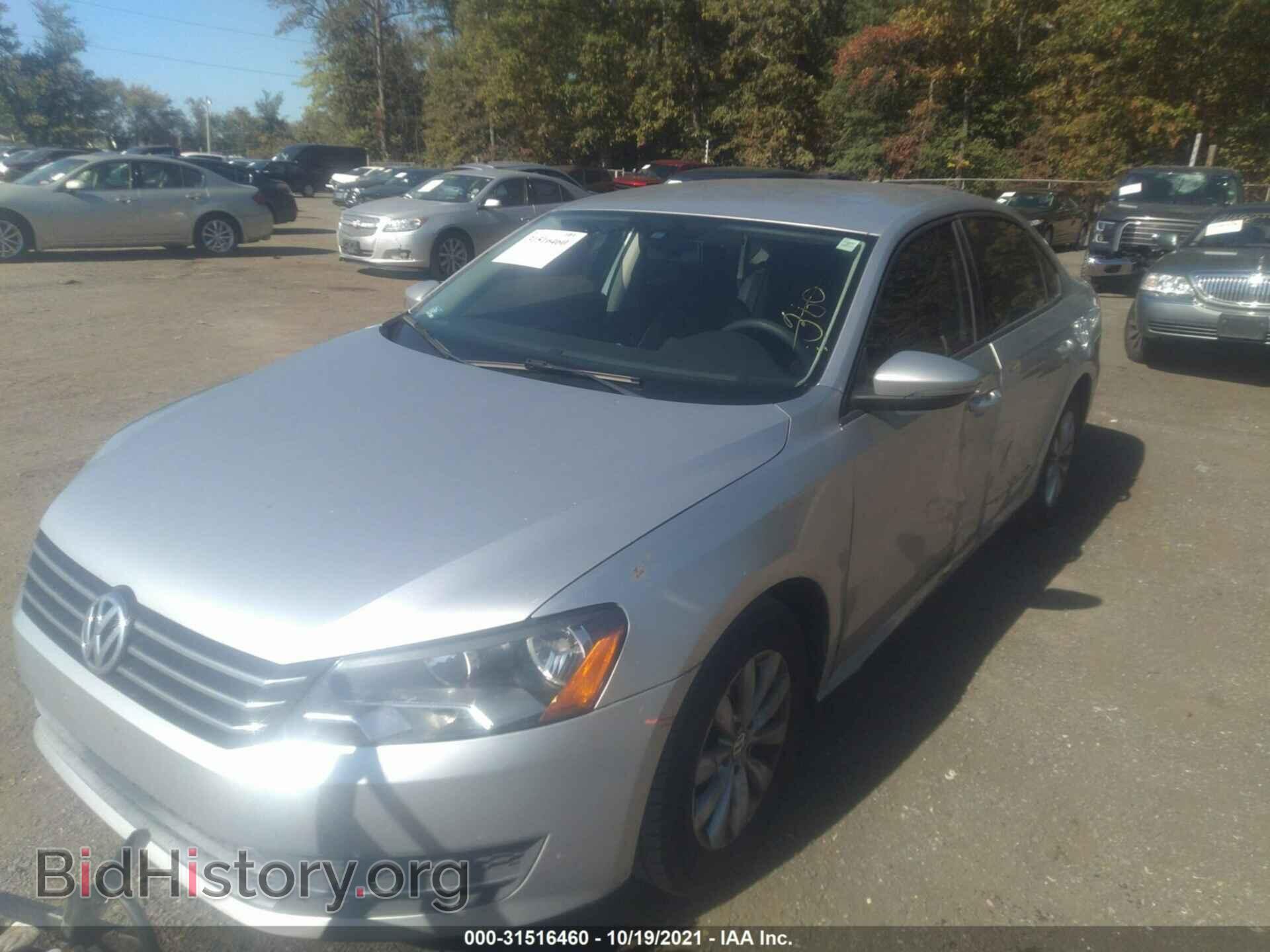 2012 VOLKSWAGEN PASSAT - VIN: 1VWAP7A33CC090522 - Фото 2