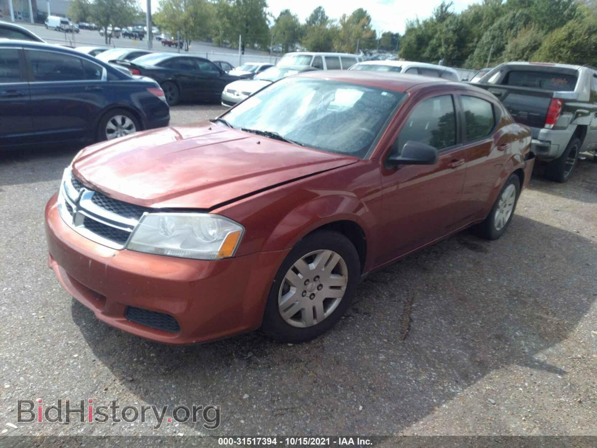 2012 DODGE AVENGER - VIN: 1C3CDZAB8CN214929 - Фото 2