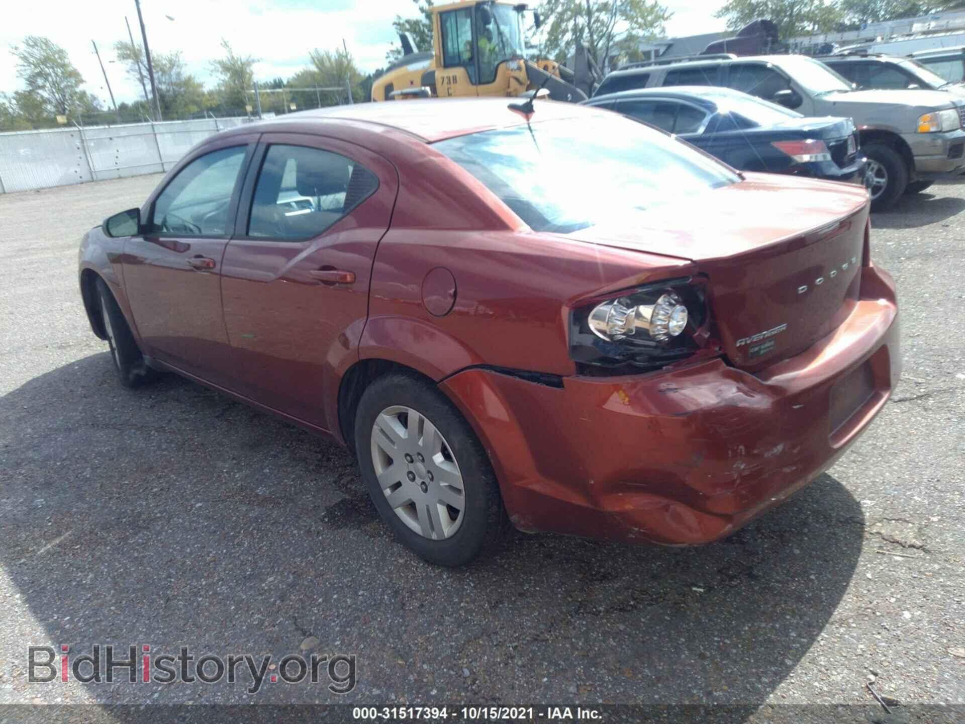 2012 DODGE AVENGER - VIN: 1C3CDZAB8CN214929 - Фото 3
