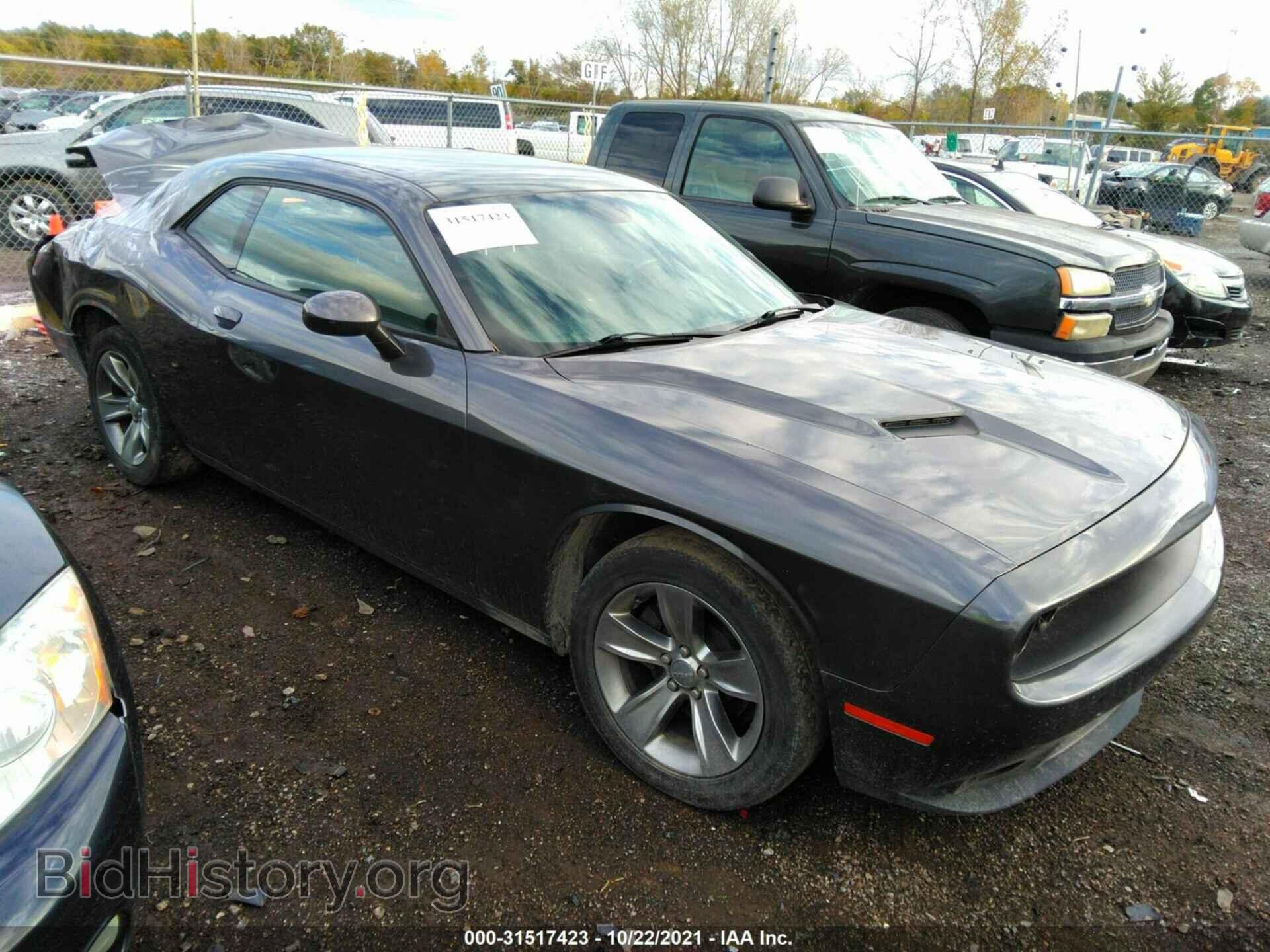 Photo 2C3CDZAG2GH280354 - DODGE CHALLENGER 2016