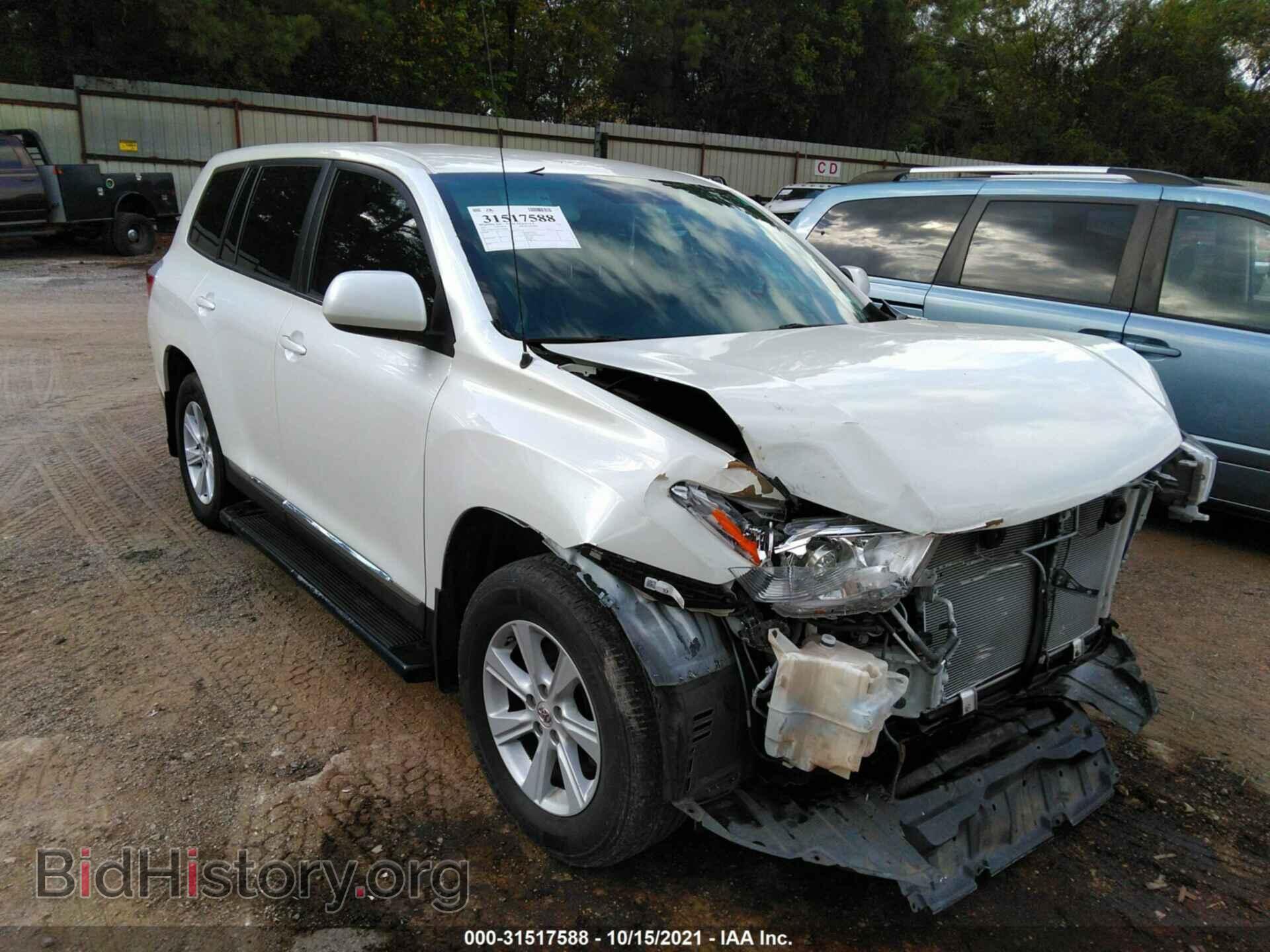 Photo 5TDZA3EH8CS028005 - TOYOTA HIGHLANDER 2012