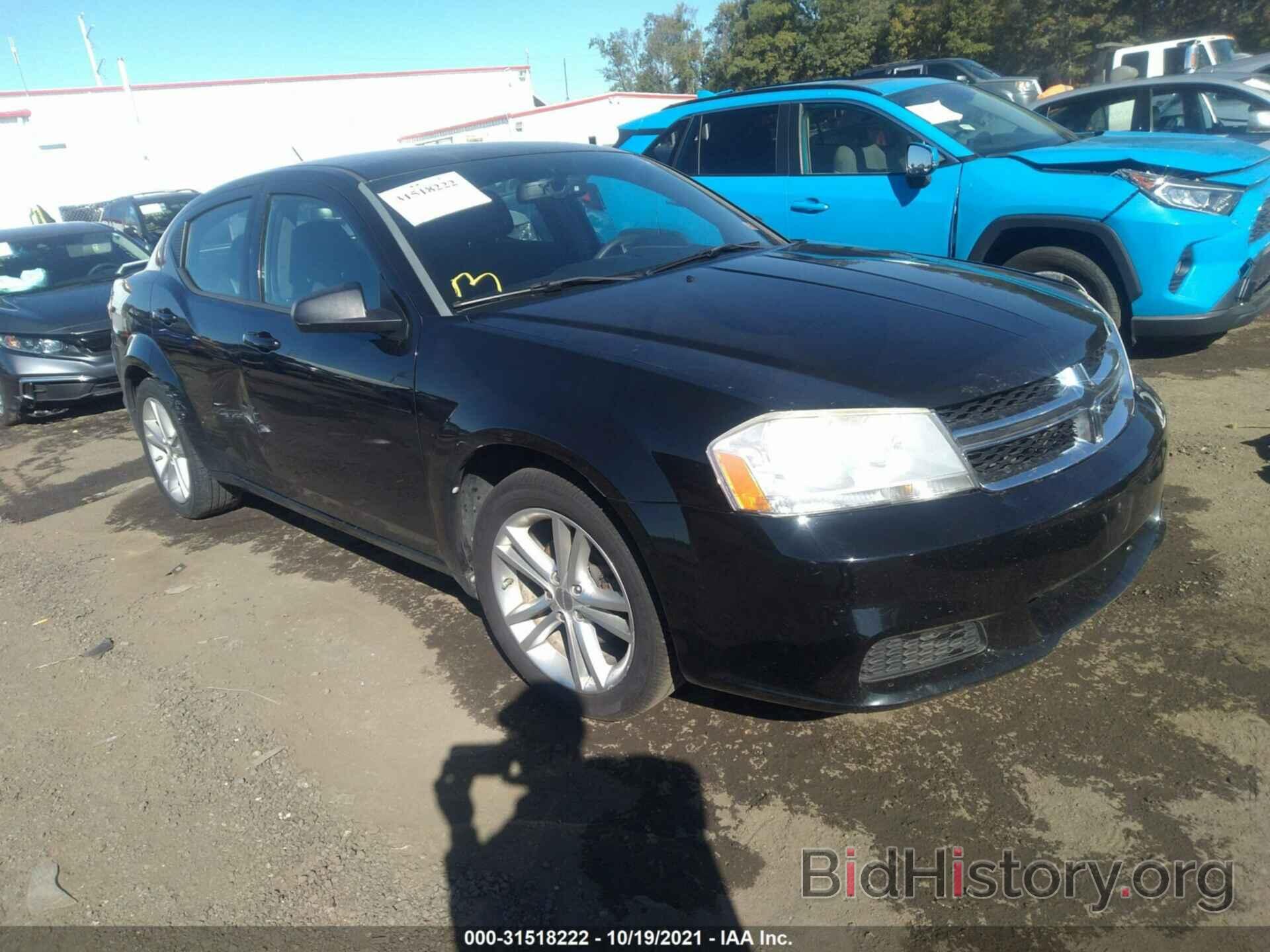 Фотография 1C3CDZAG7DN531243 - DODGE AVENGER 2013