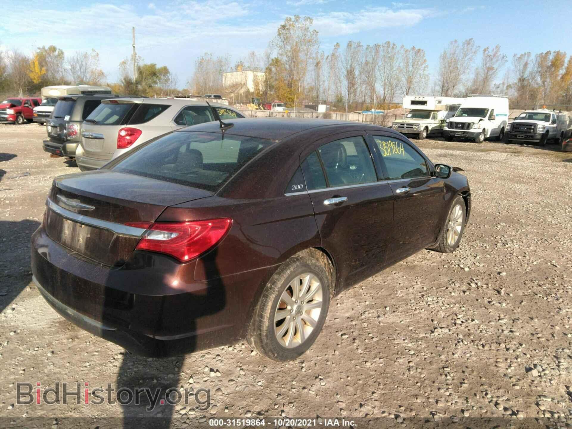 2013 CHRYSLER 200 - VIN: 1C3CCBCG9DN629259 - Фото 4