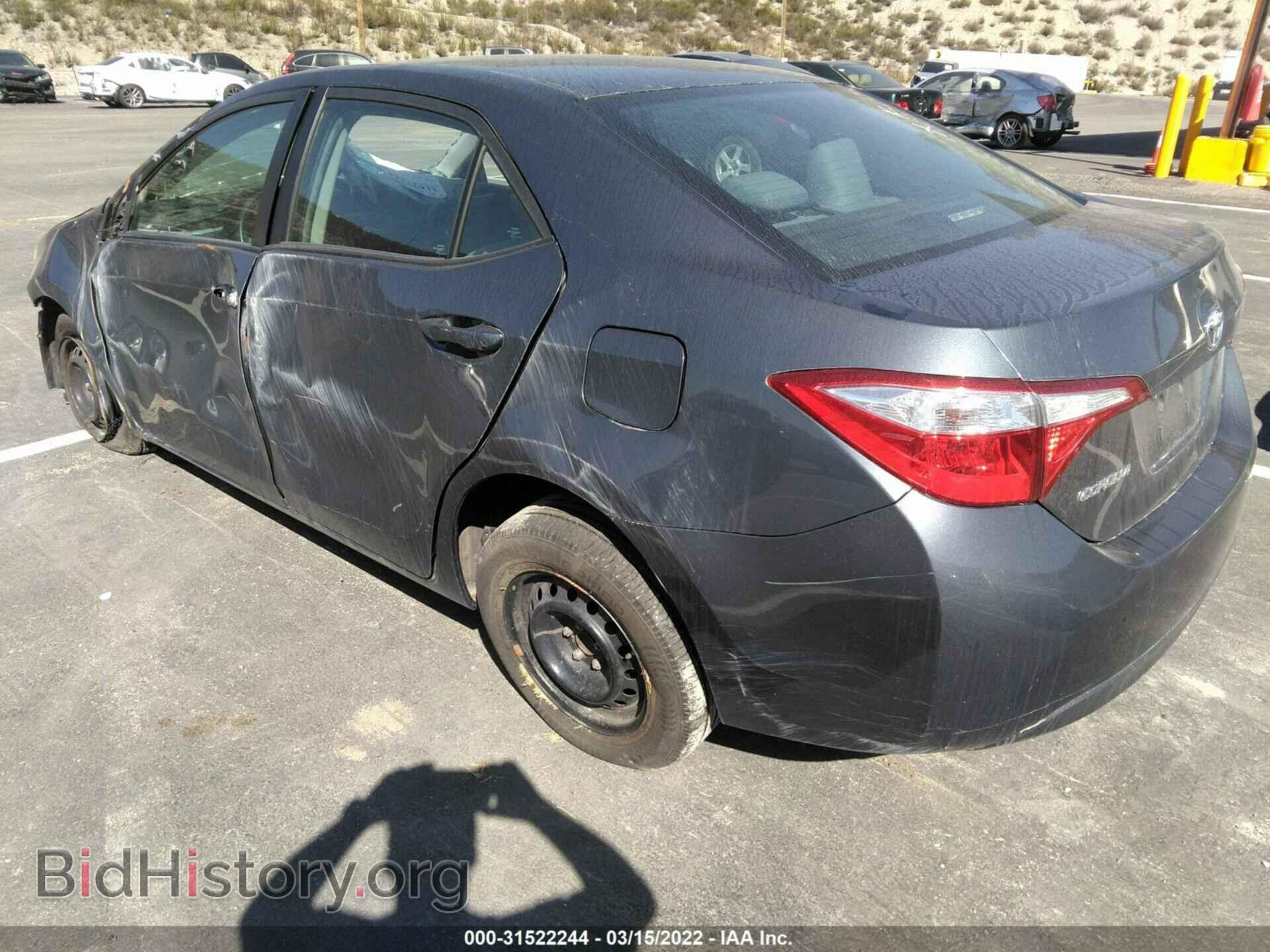 2015 TOYOTA COROLLA - VIN: 2T1BURHE3FC425356 - Фото 3
