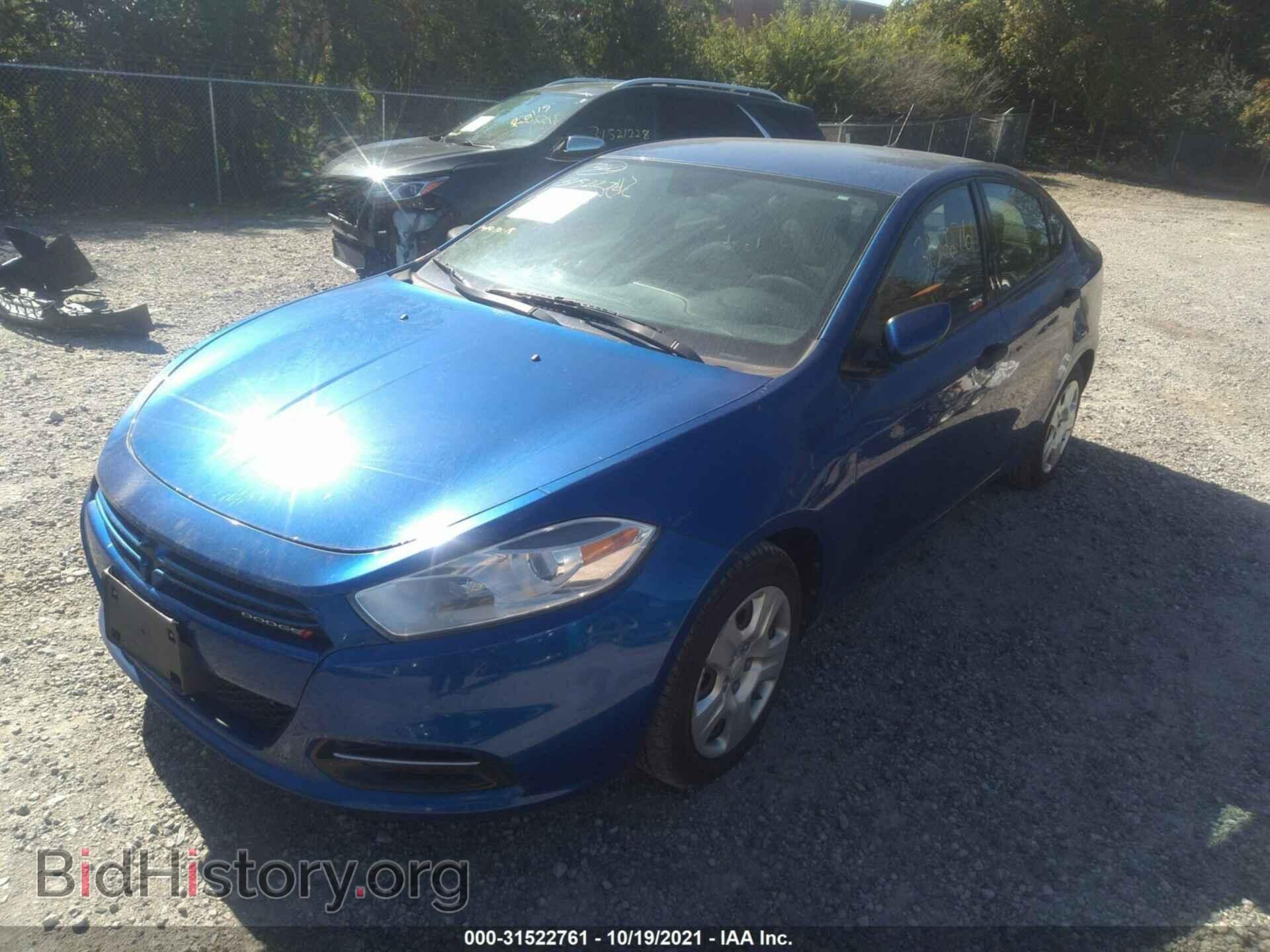 2013 DODGE DART - VIN: 1C3CDFAA6DD320082 - Photo 2