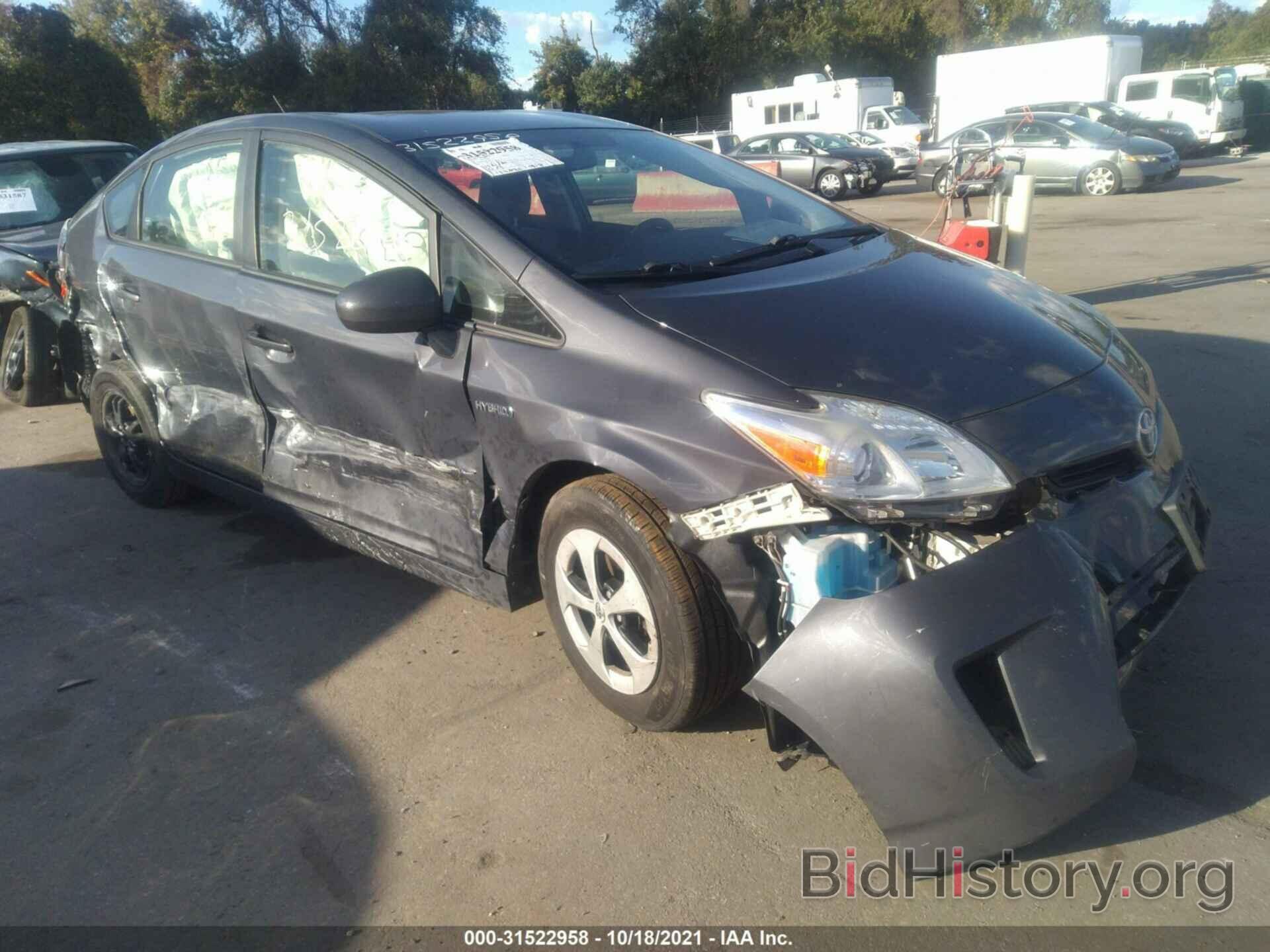 Photo JTDKN3DU4E0367533 - TOYOTA PRIUS 2014