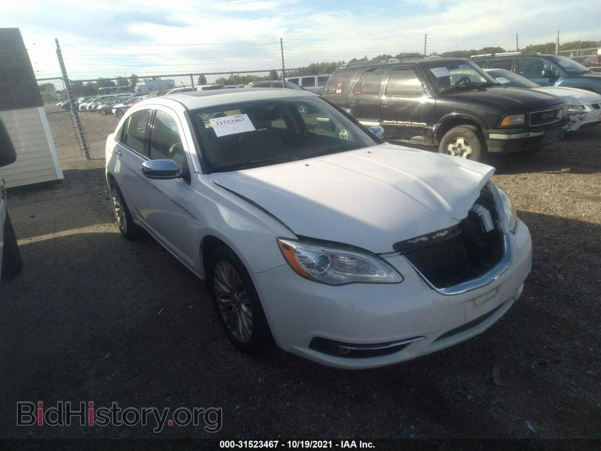 Фотография 1C3CCBCB0CN127923 - CHRYSLER 200 2012