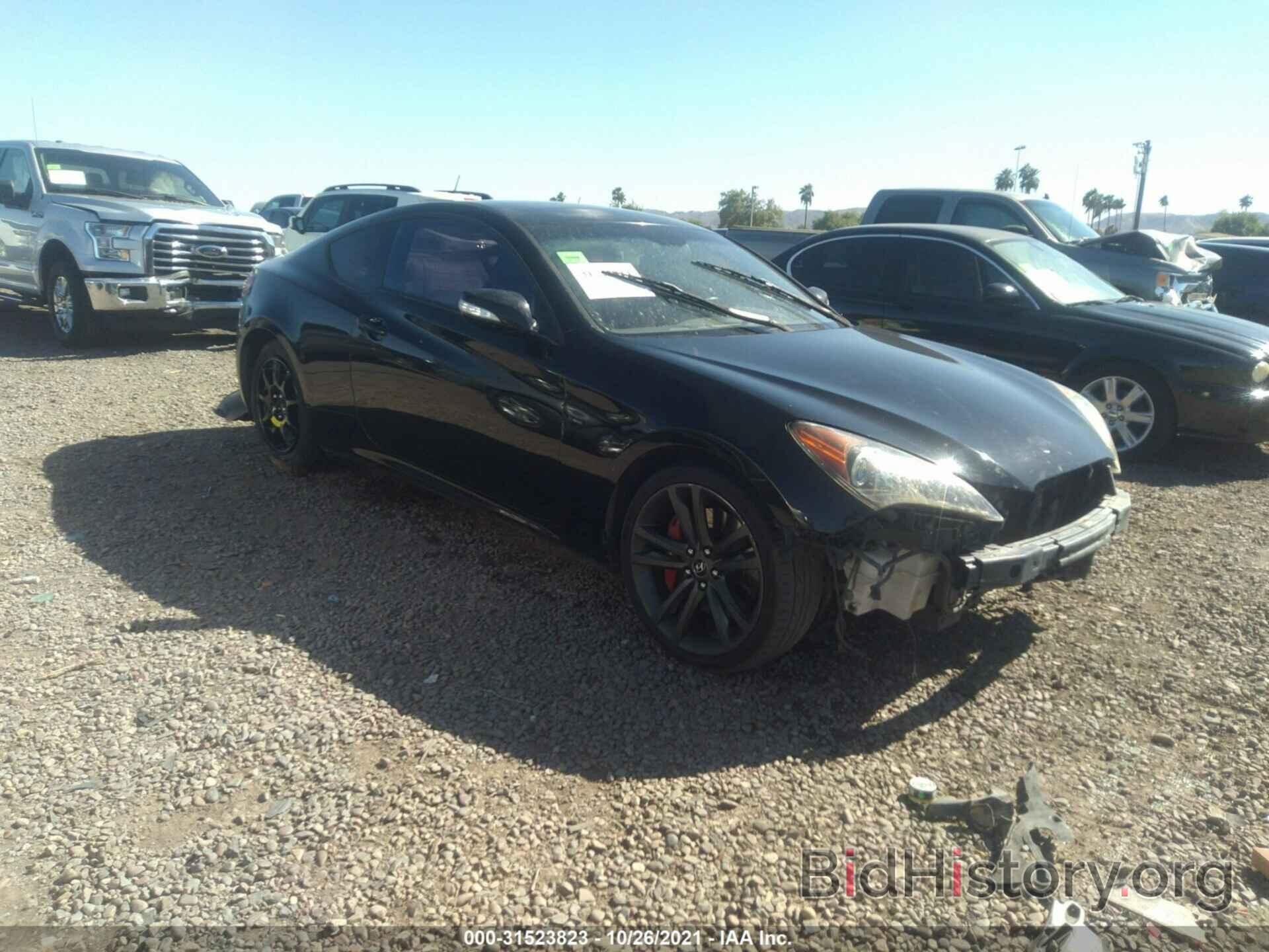 Report KMHHU6KH4AU021131 HYUNDAI GENESIS COUPE 2010 BLACK