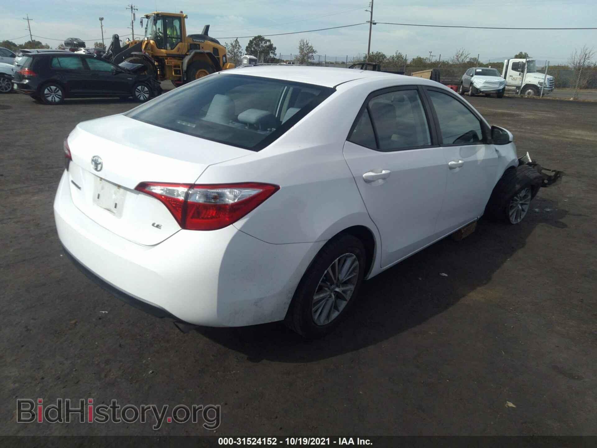 2014 TOYOTA COROLLA - VIN: 2T1BURHE2EC093232 - Photo 4