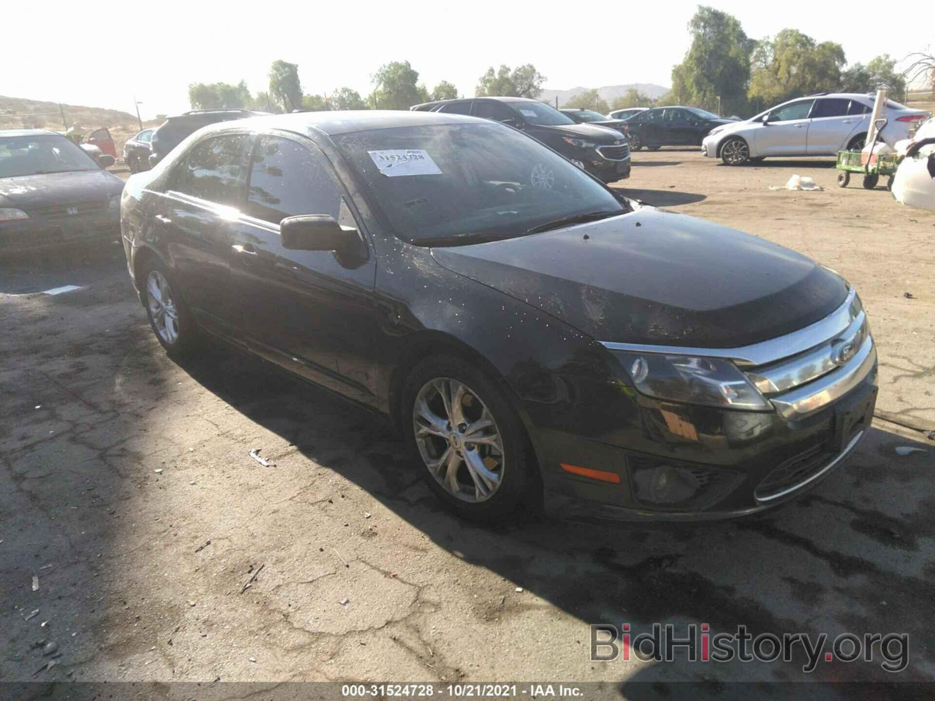 Photo 3FAHP0HA8CR438741 - FORD FUSION 2012