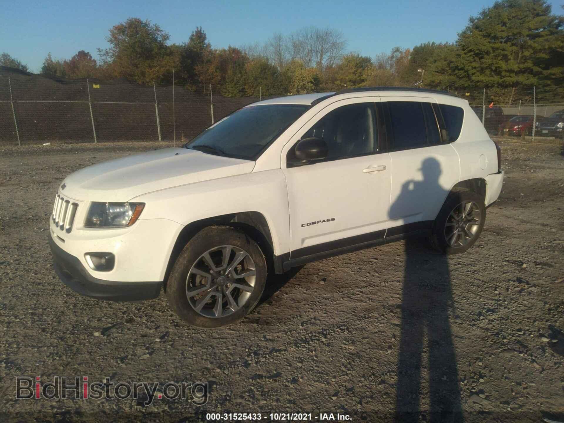 2016 JEEP COMPASS - VIN: 1C4NJDBB1GD671429 - Фото 2