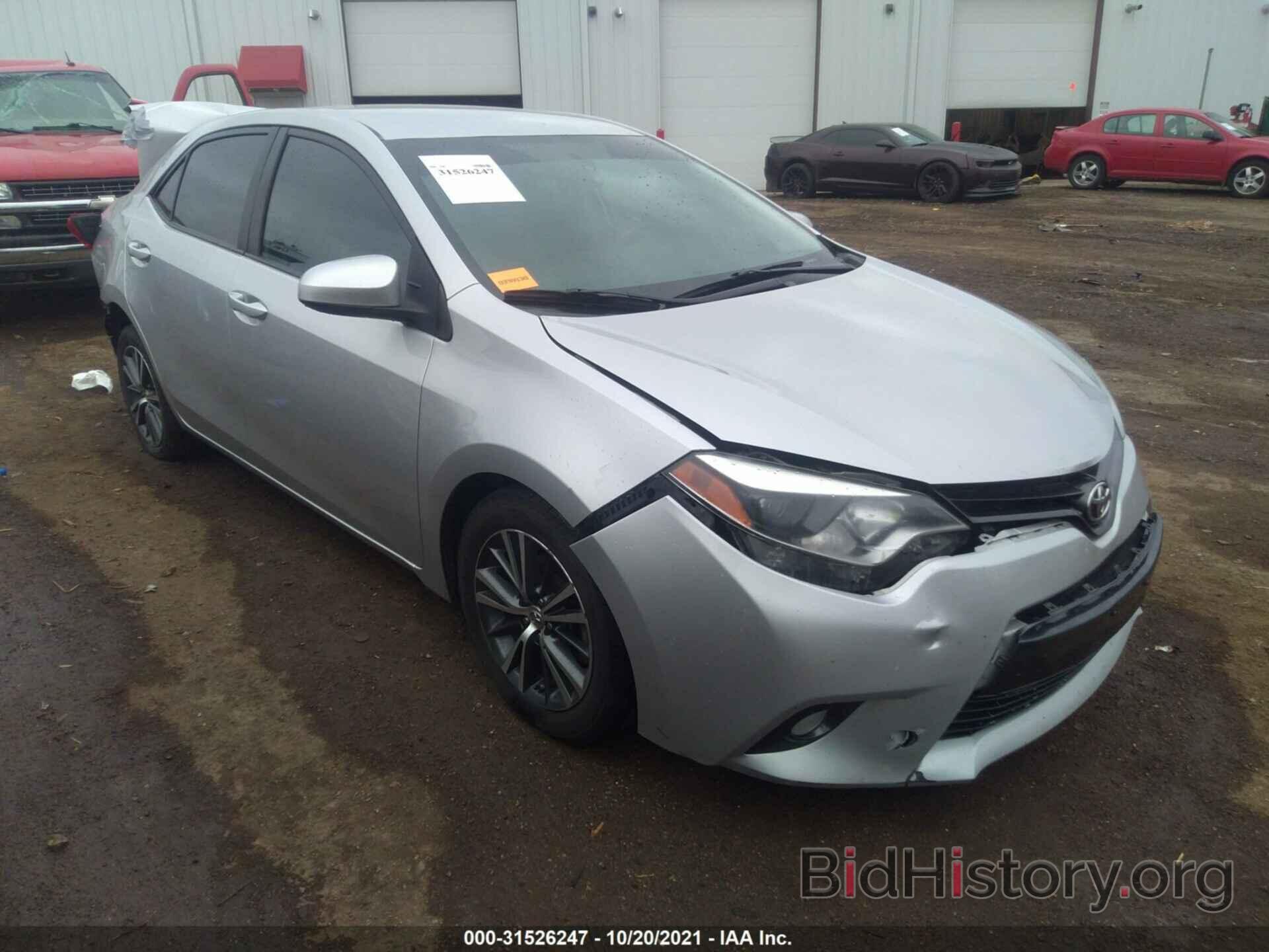 Photo 5YFBURHE4GP492873 - TOYOTA COROLLA 2016