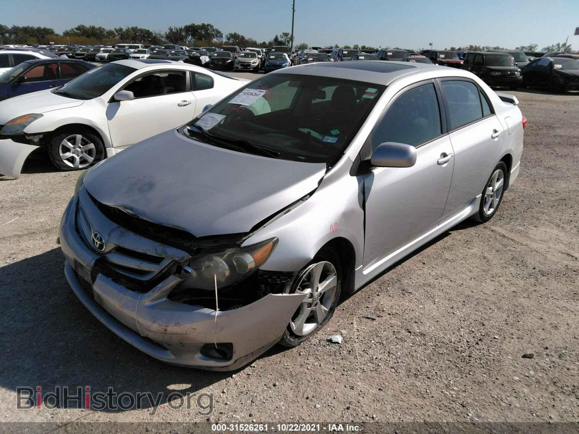 2011 TOYOTA COROLLA - VIN: 2T1BU4EEXBC642209 - Фото 2