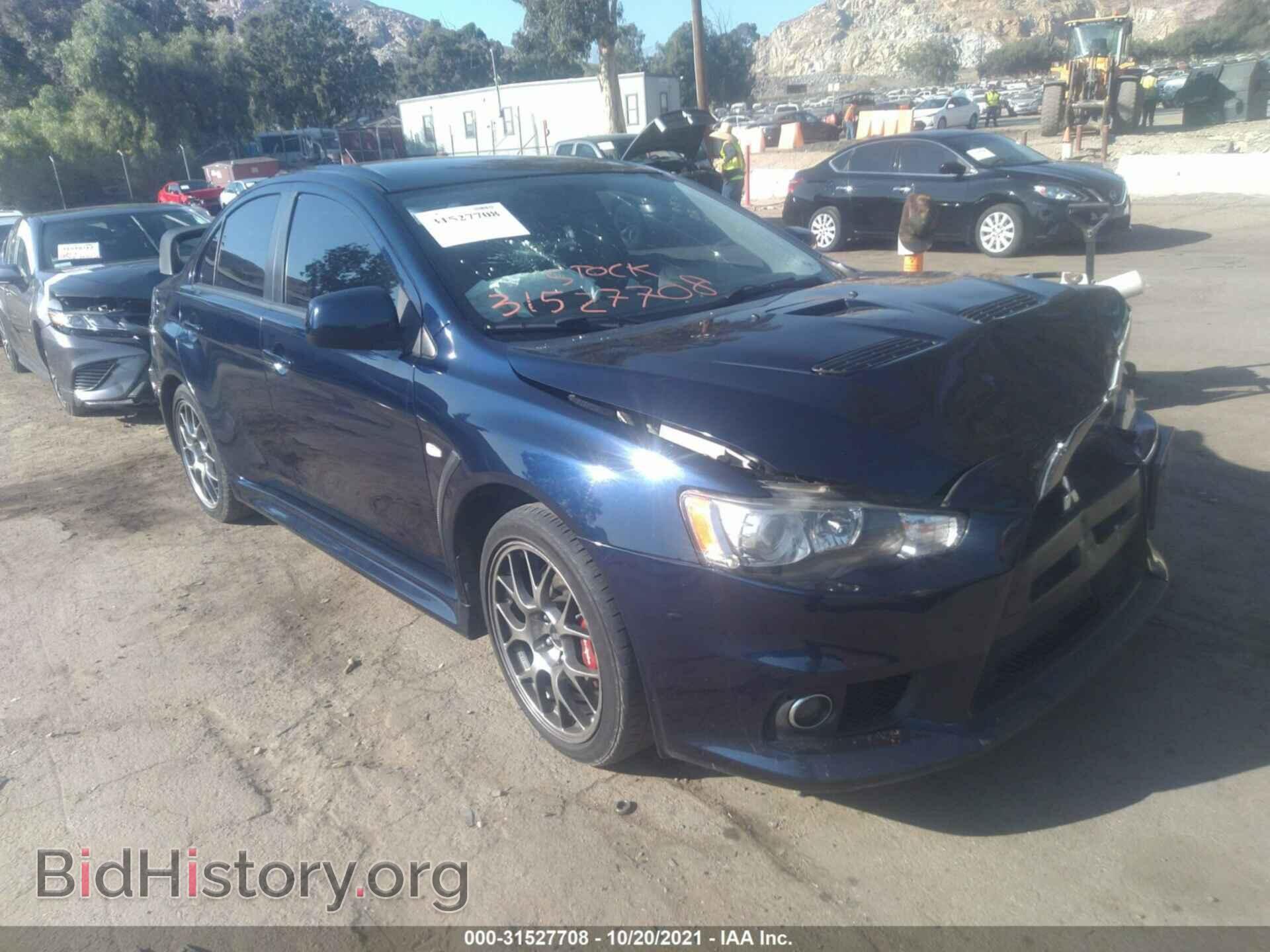 Photo JA32W5FV0EU019895 - MITSUBISHI LANCER EVOLUTION 2014