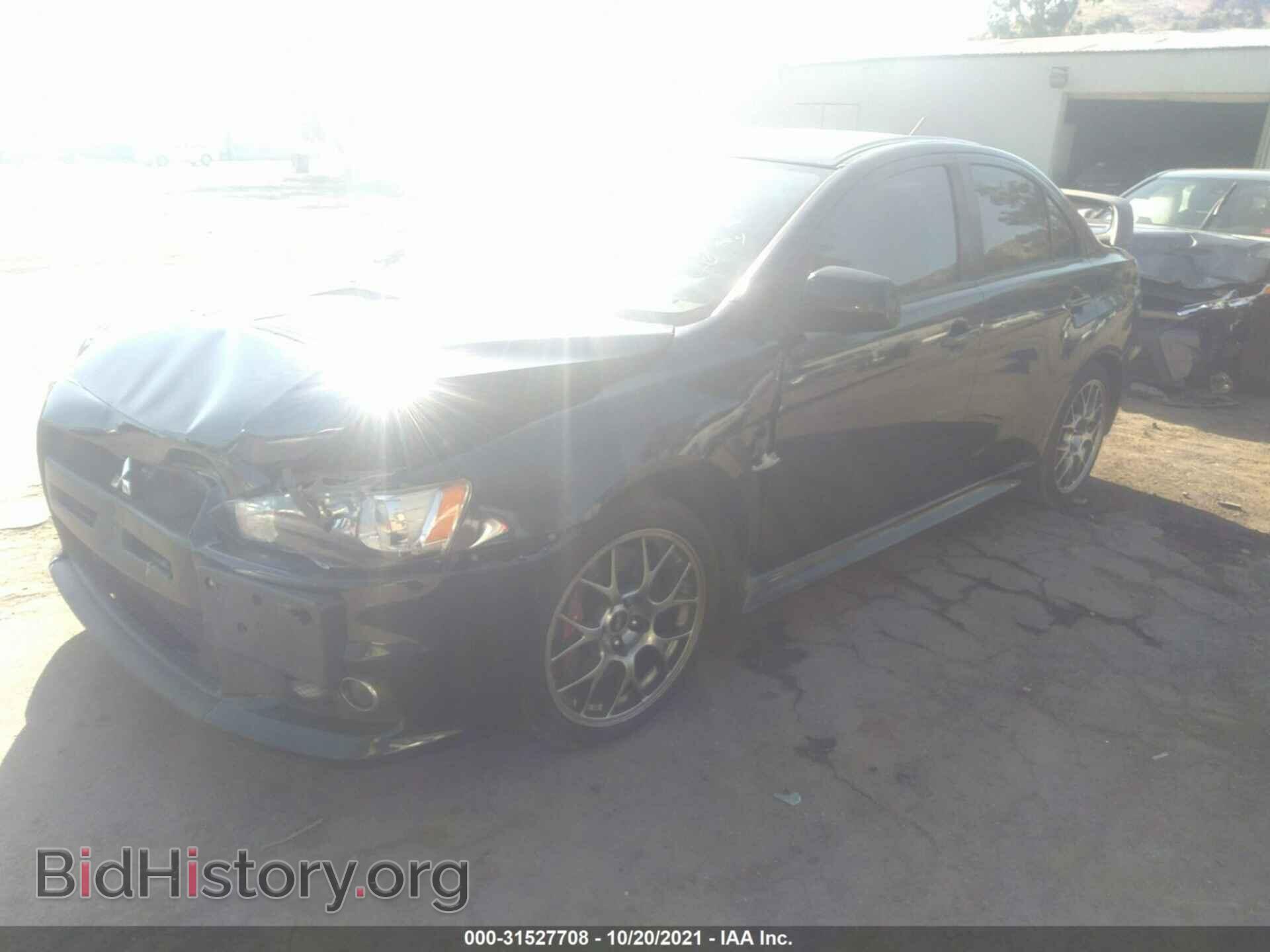 2014 MITSUBISHI LANCER EVOLUTION - VIN: JA32W5FV0EU019895 - Photo 2