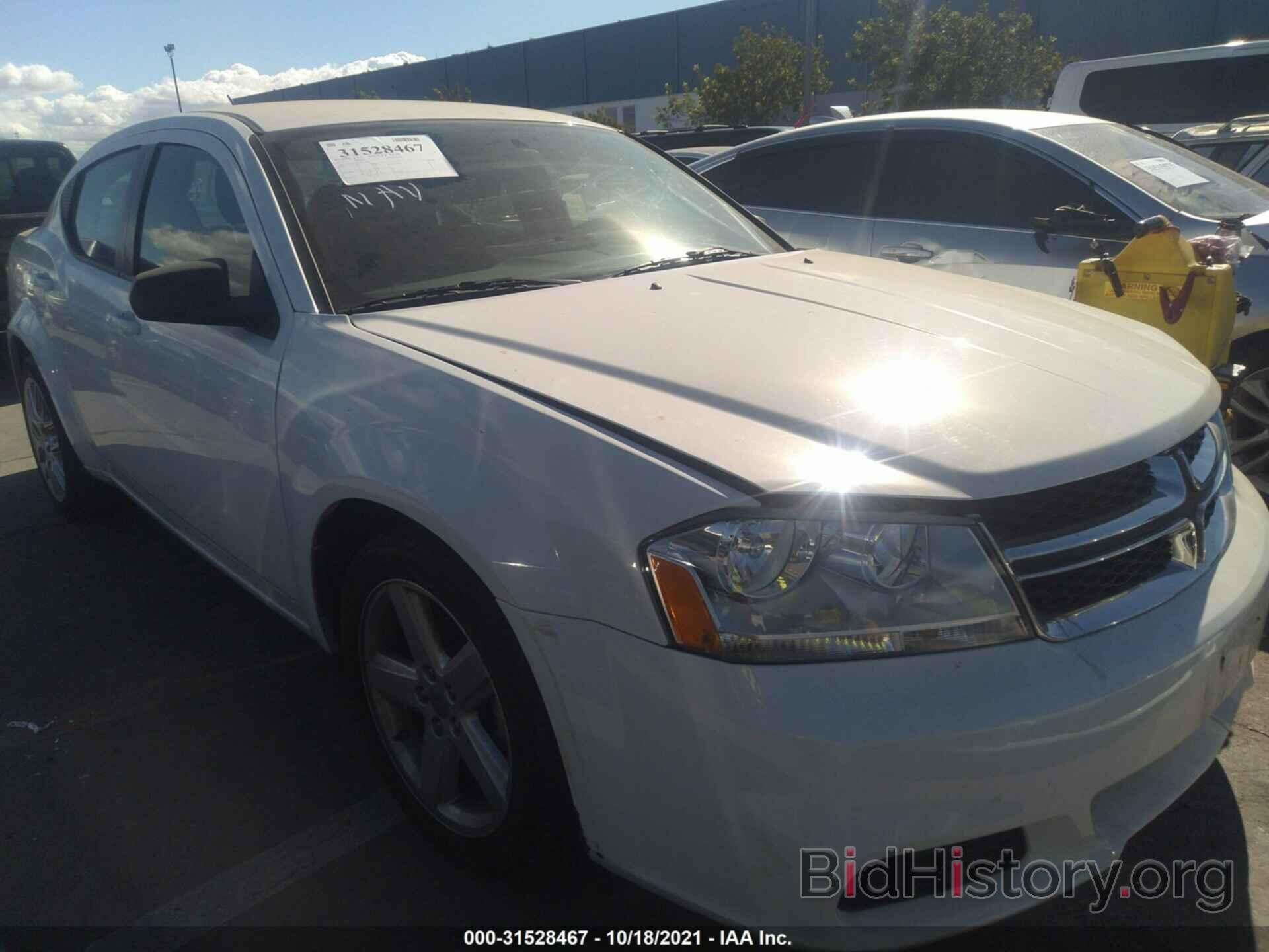 Фотография 1C3CDZAB6DN645089 - DODGE AVENGER 2013