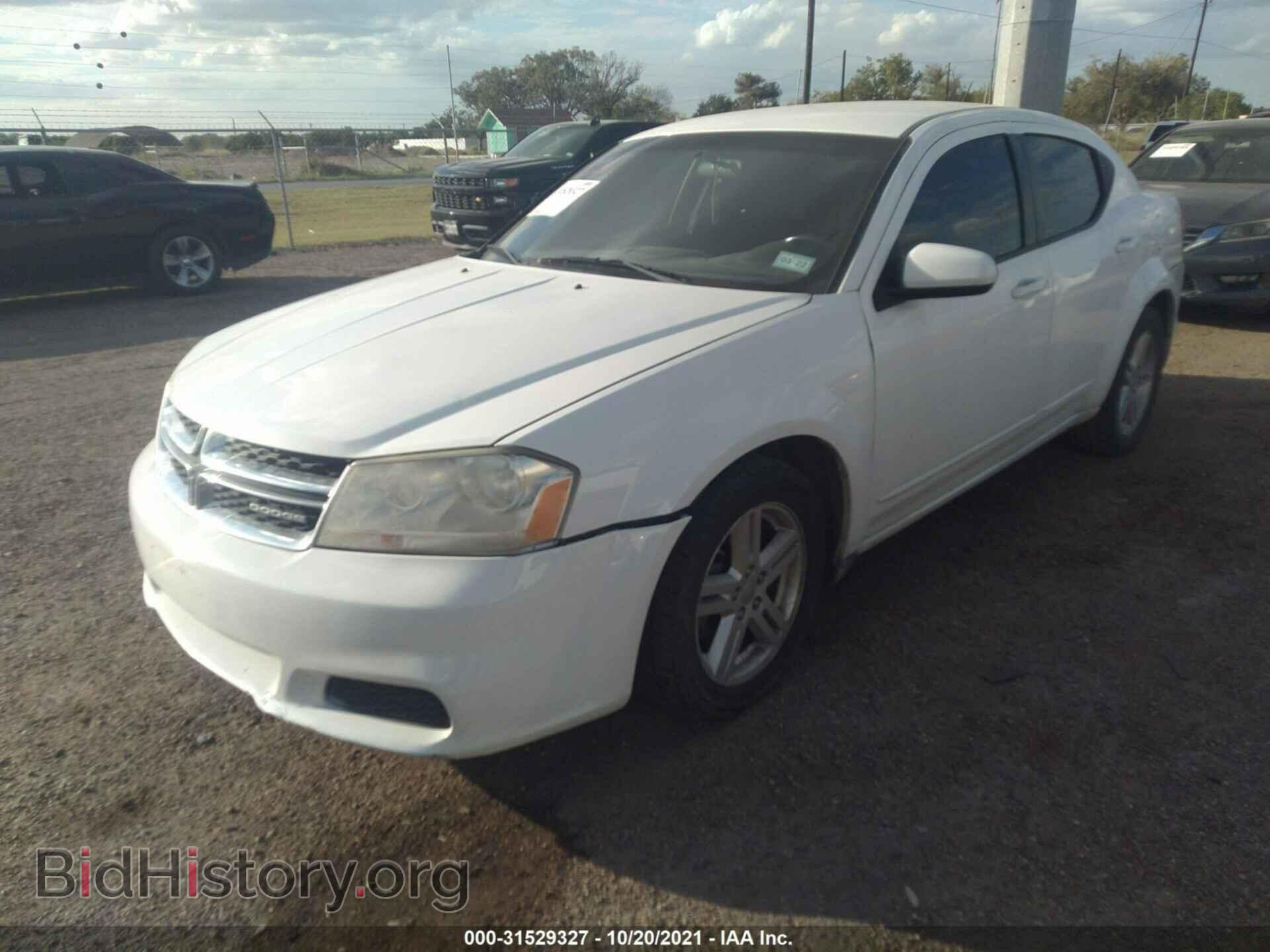 2011 DODGE AVENGER - VIN: 1B3BD1FBXBN593434 - Фото 2