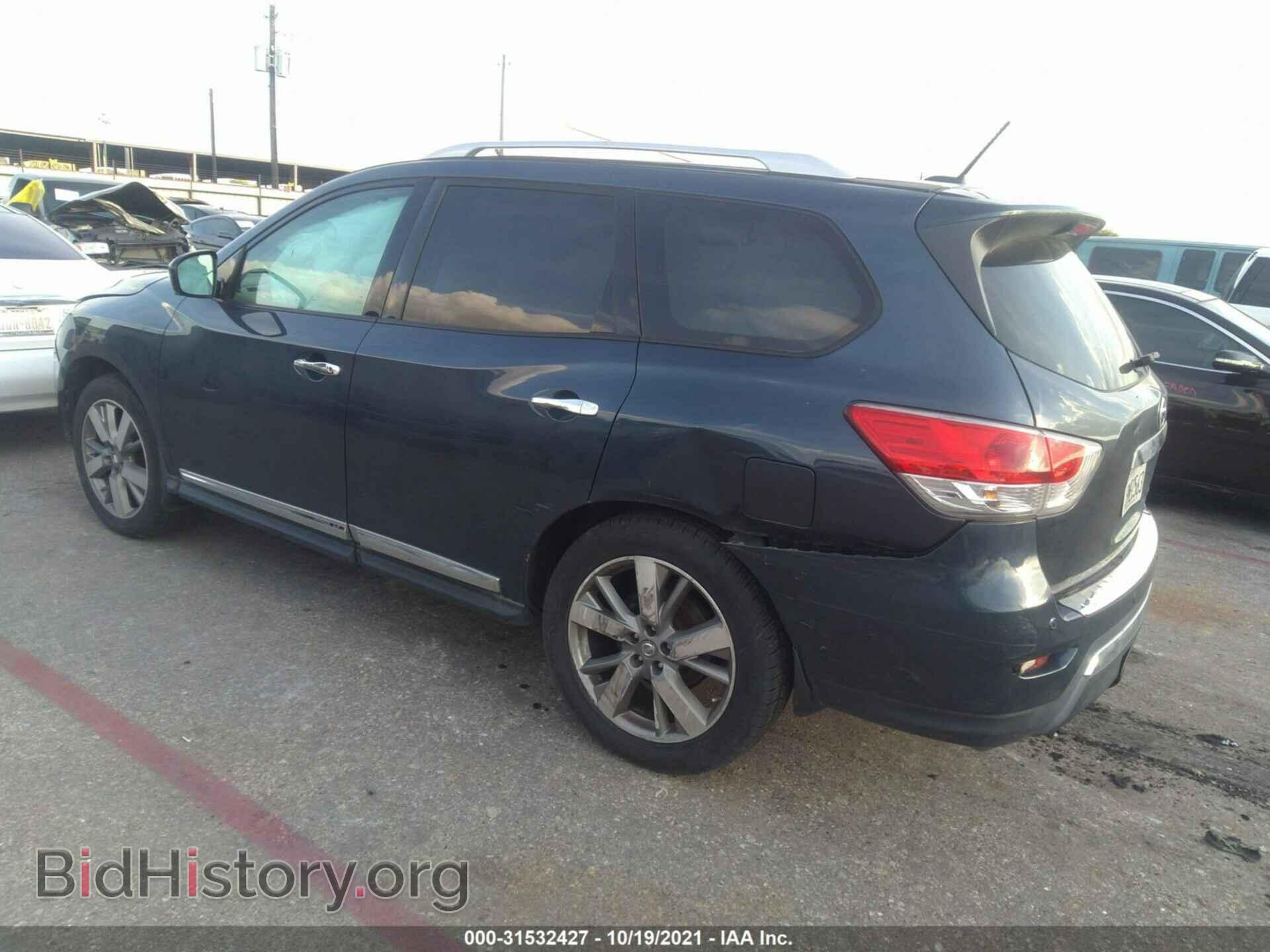 2014 NISSAN PATHFINDER - VIN: 5N1AR2MM8EC634113 - Фото 3