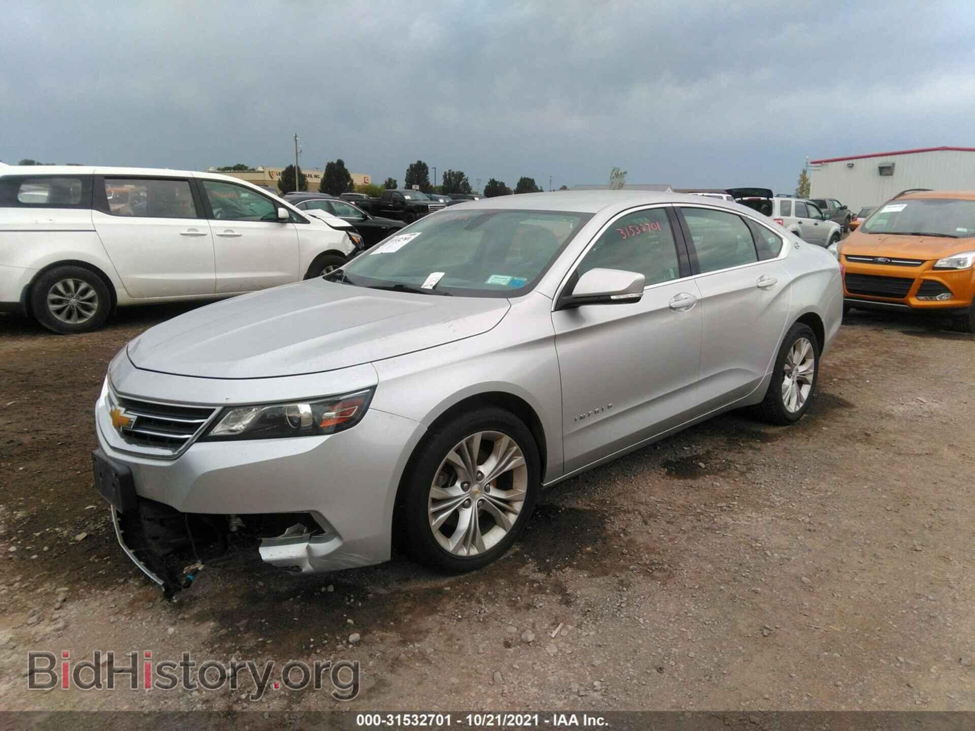 2015 CHEVROLET IMPALA - VIN: 2G1125S38F9107727 - Фото 2