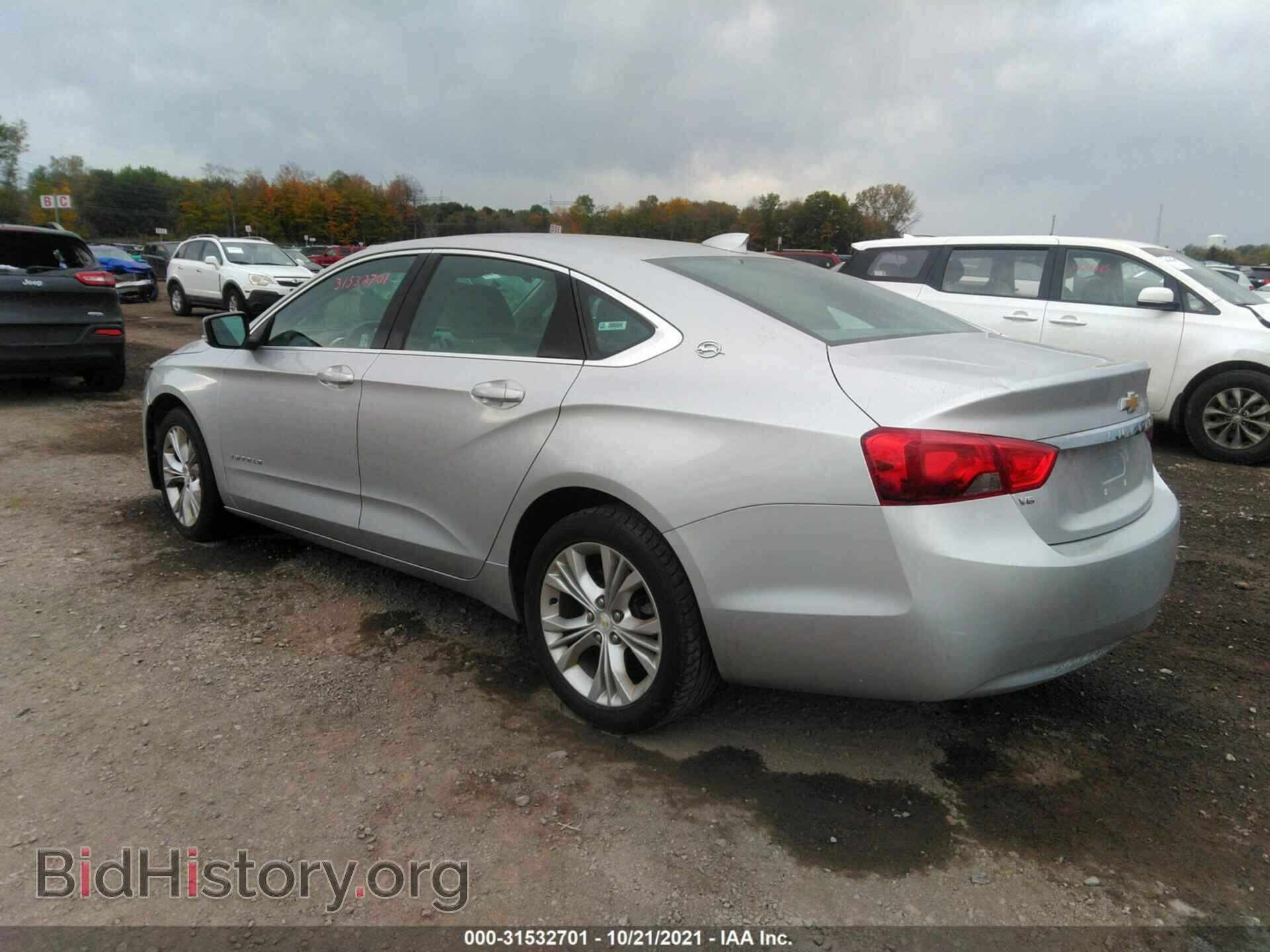 2015 CHEVROLET IMPALA - VIN: 2G1125S38F9107727 - Фото 3