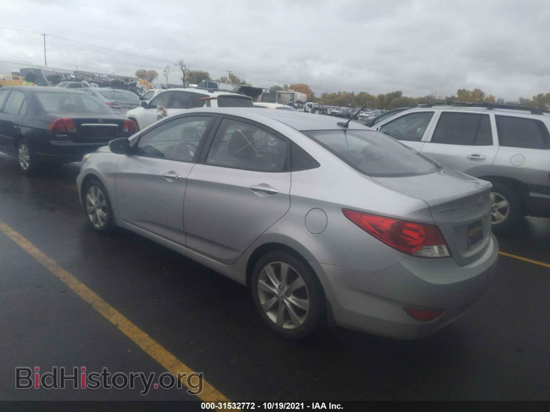 2012 HYUNDAI ACCENT - VIN: KMHCU4AE8CU239839 - Фото 3