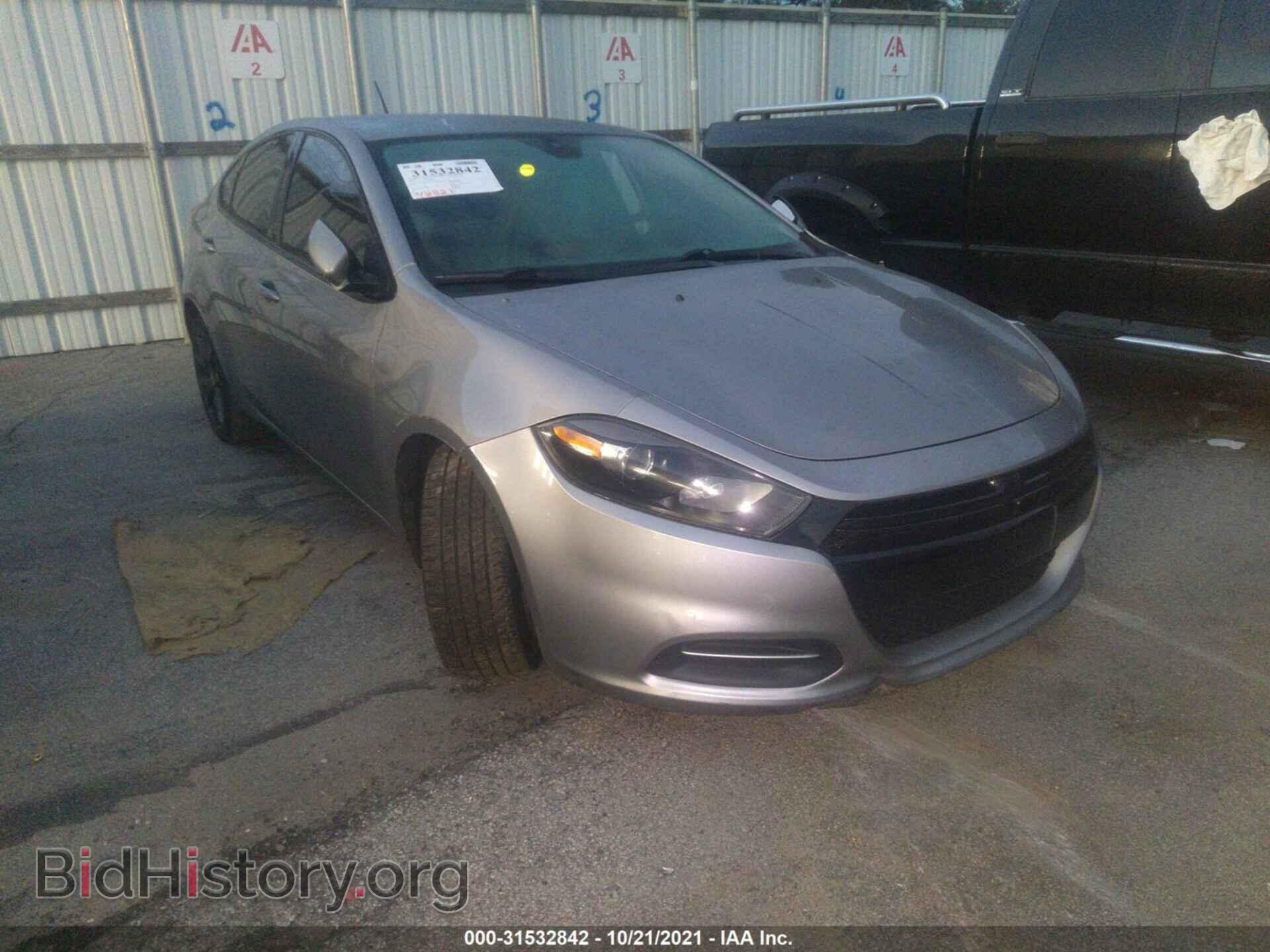 Фотография 1C3CDFAA1GD578126 - DODGE DART 2016