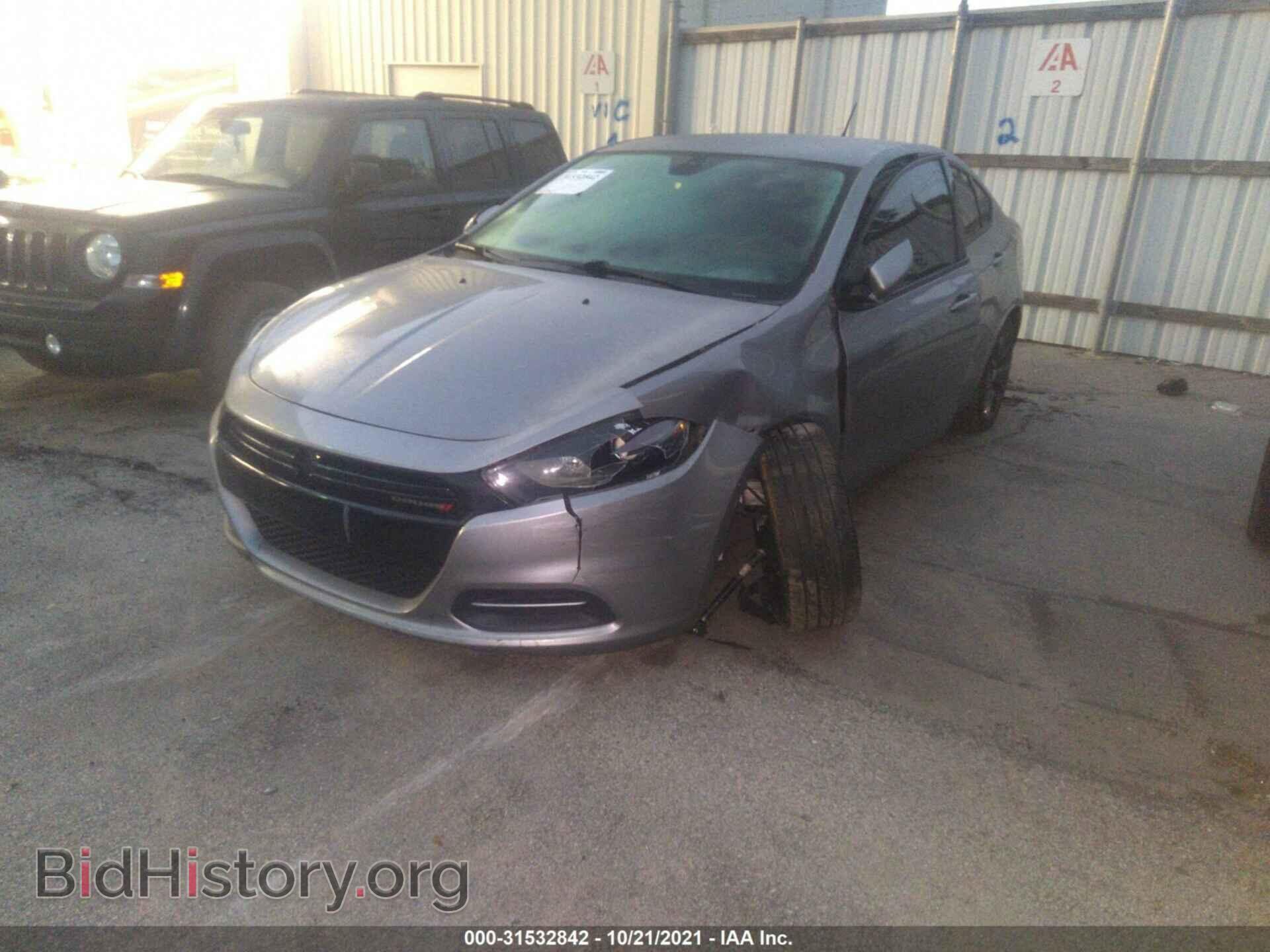 2016 DODGE DART - VIN: 1C3CDFAA1GD578126 - Фото 2