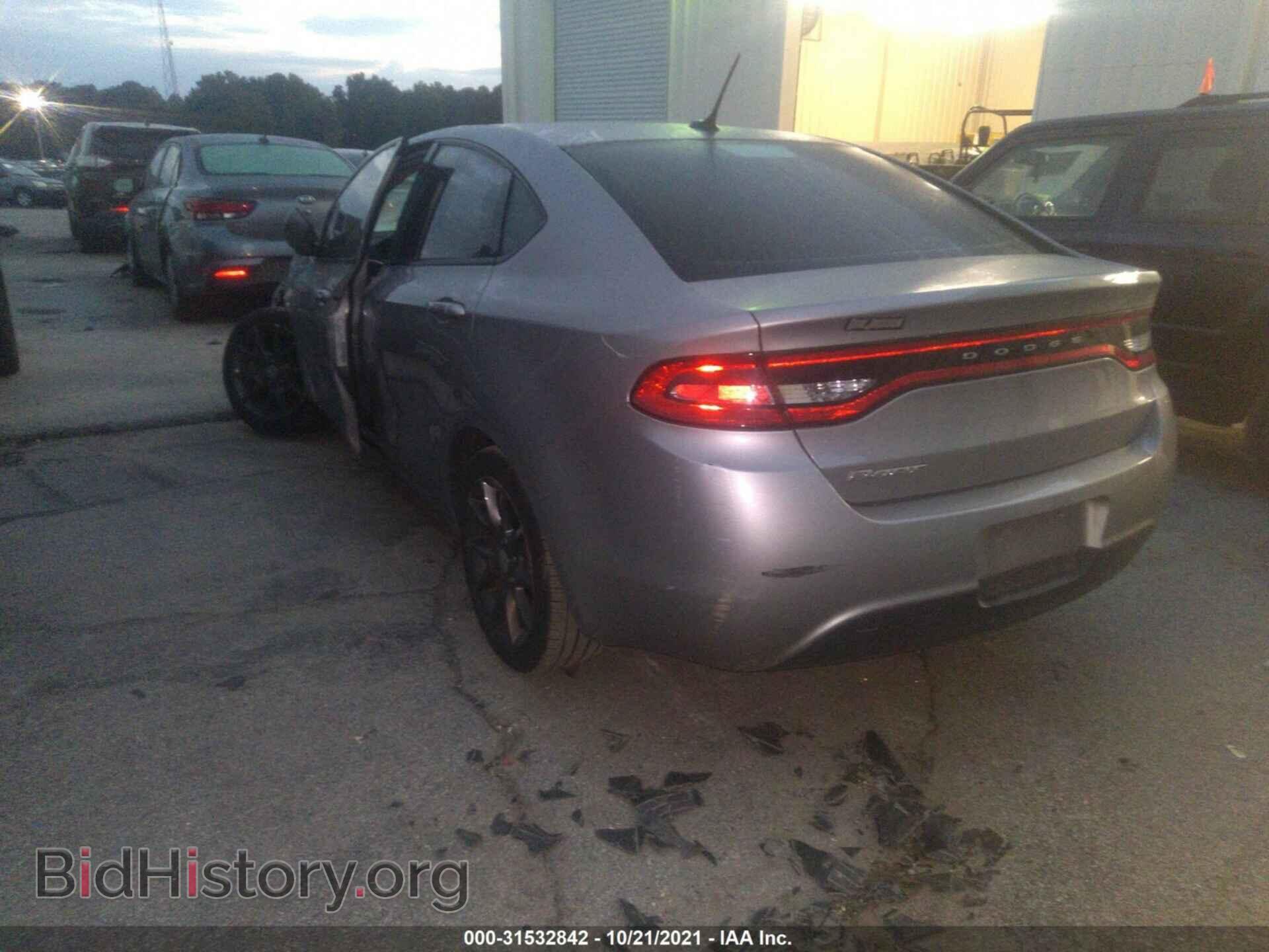 2016 DODGE DART - VIN: 1C3CDFAA1GD578126 - Фото 3