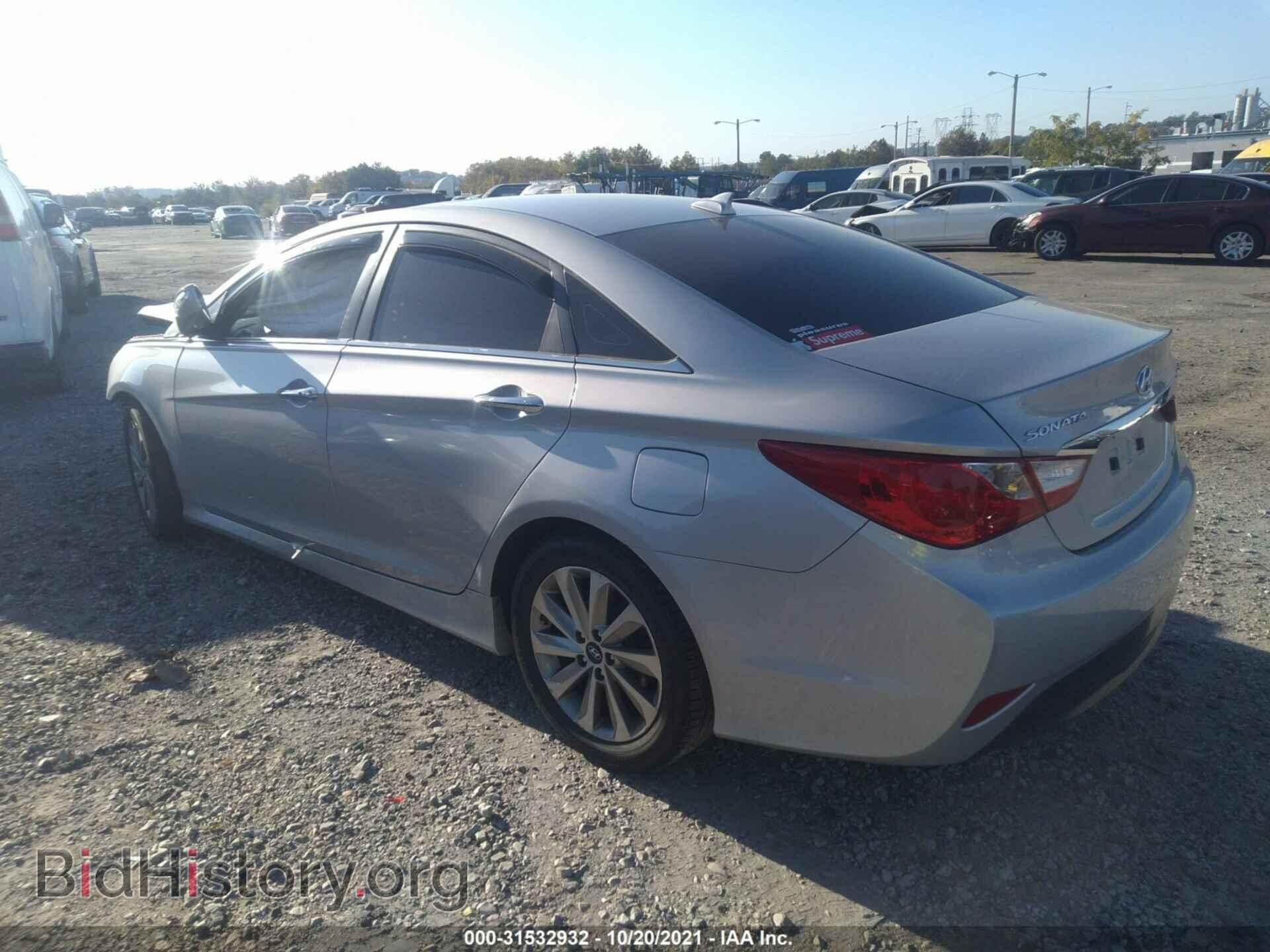 2014 HYUNDAI SONATA - VIN: 5NPEC4AC5EH923033 - Фото 3