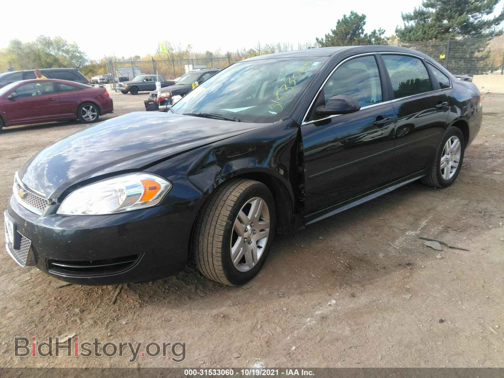 2012 CHEVROLET IMPALA - VIN: 2G1WB5E34C1136816 - Фото 2