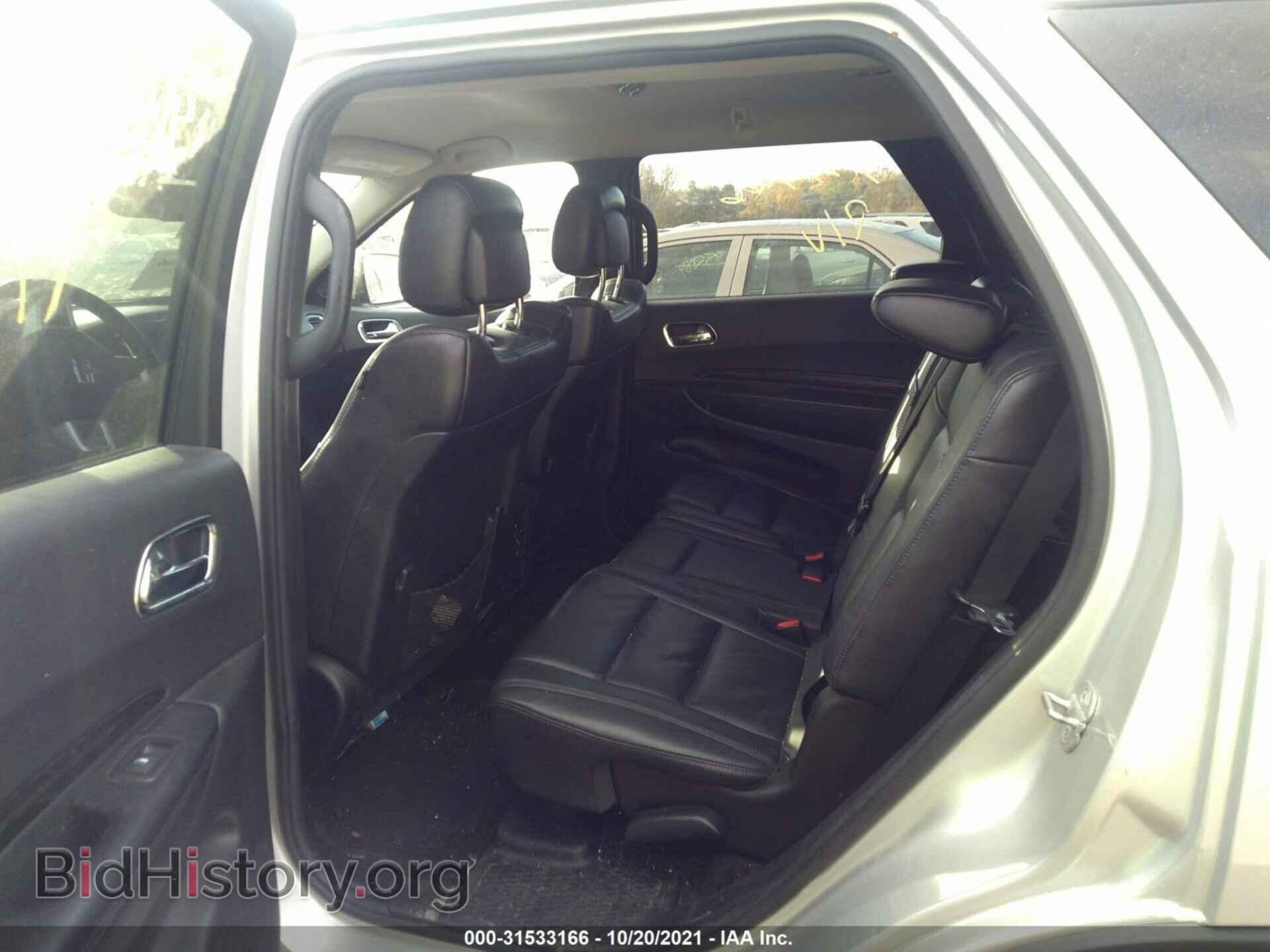 2013 DODGE DURANGO - VIN: 1C4RDJDG1DC564849 - Фото 8