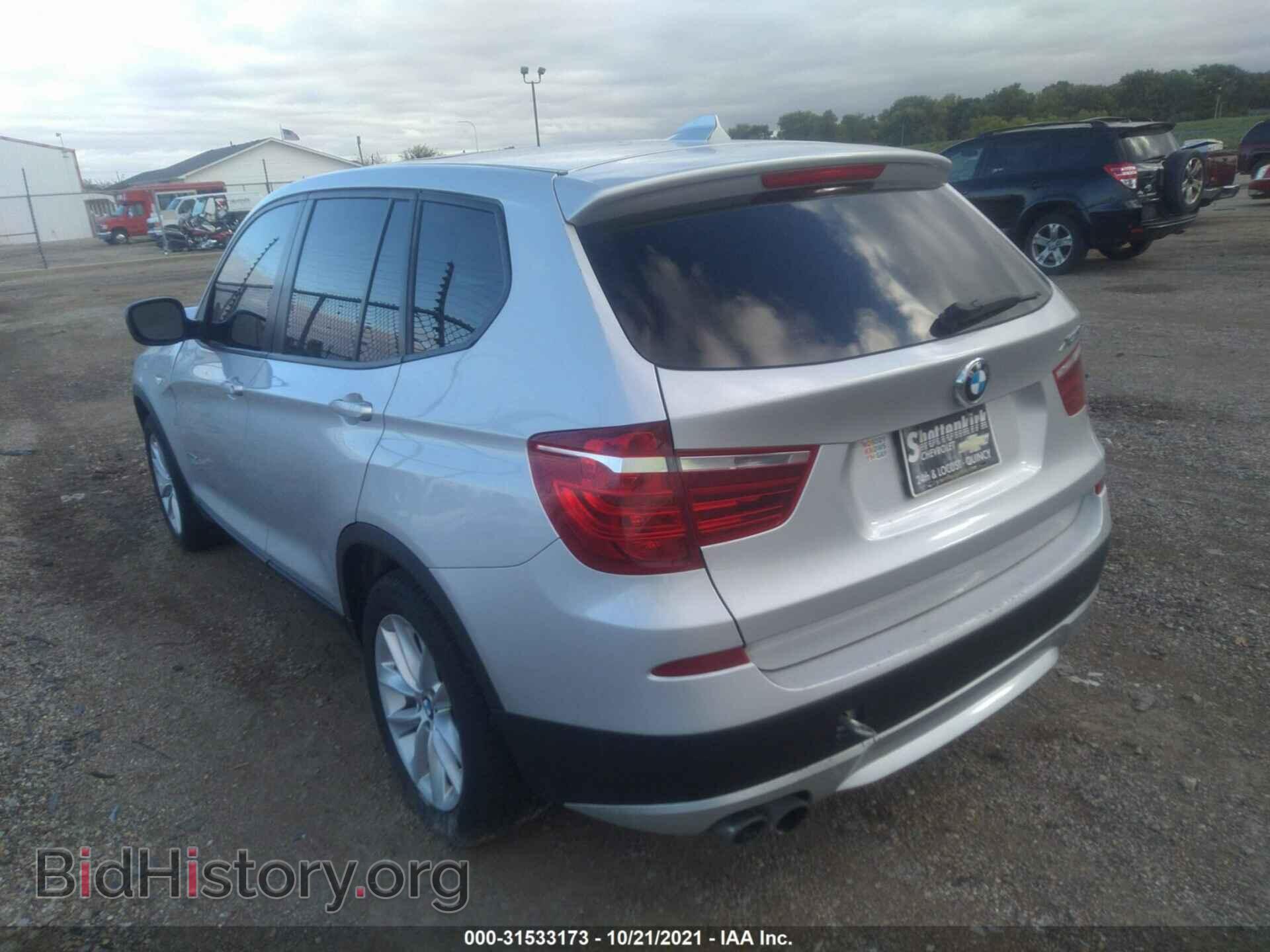 2014 BMW X3 - VIN: 5UXWX9C59E0D31055 - Фото 3