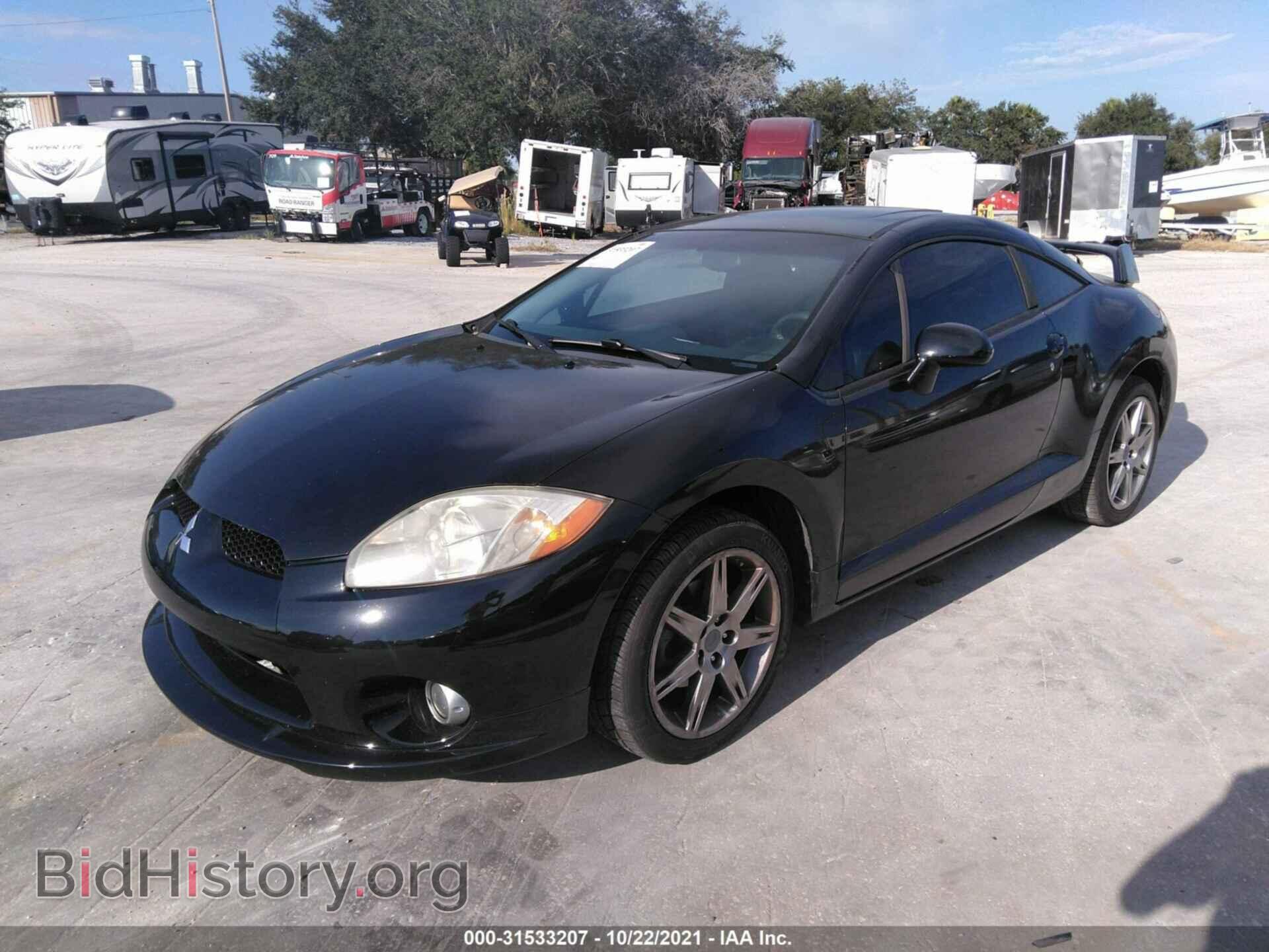 2008 MITSUBISHI ECLIPSE - VIN: 4A3AK64F08E017375 - Фото 2