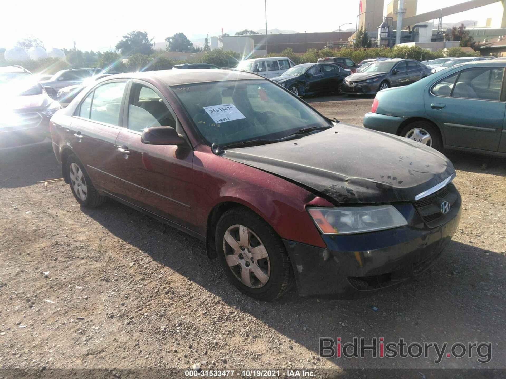 Photo 5NPET46F68H373929 - HYUNDAI SONATA 2008