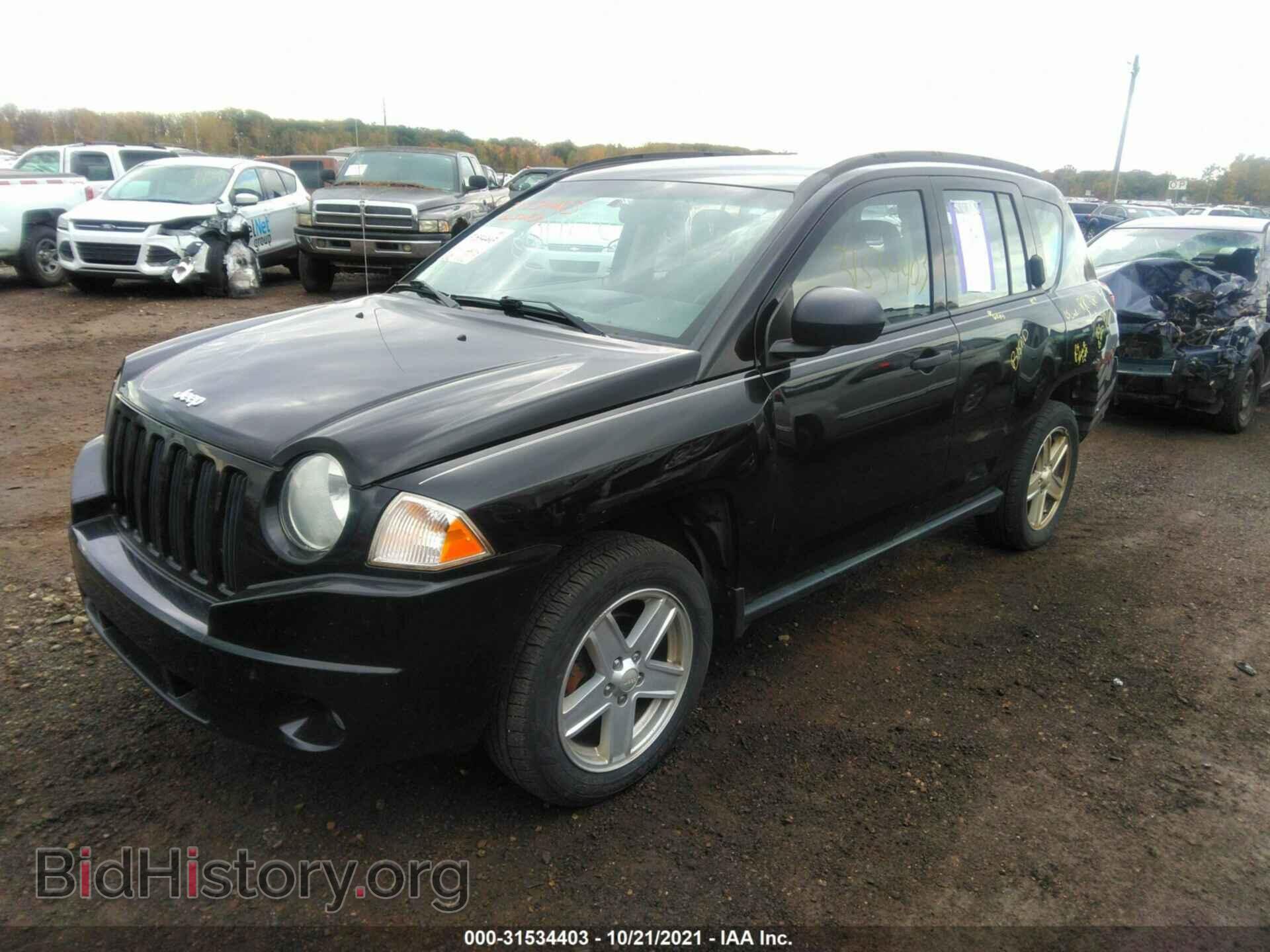 2007 JEEP COMPASS - VIN: 1J8FT47087D378867 - Фото 2