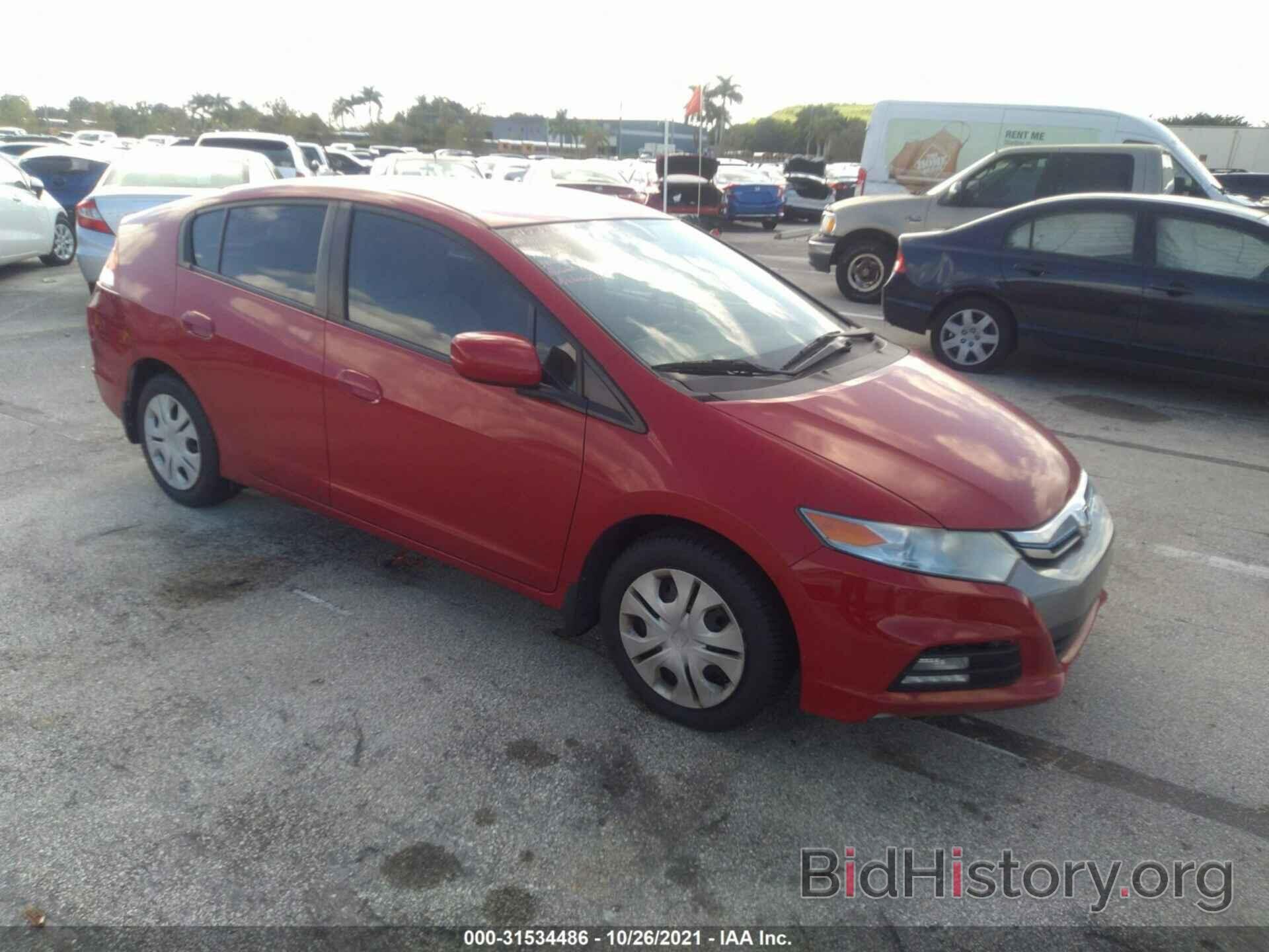 Photo JHMZE2H35CS000697 - HONDA INSIGHT 2012