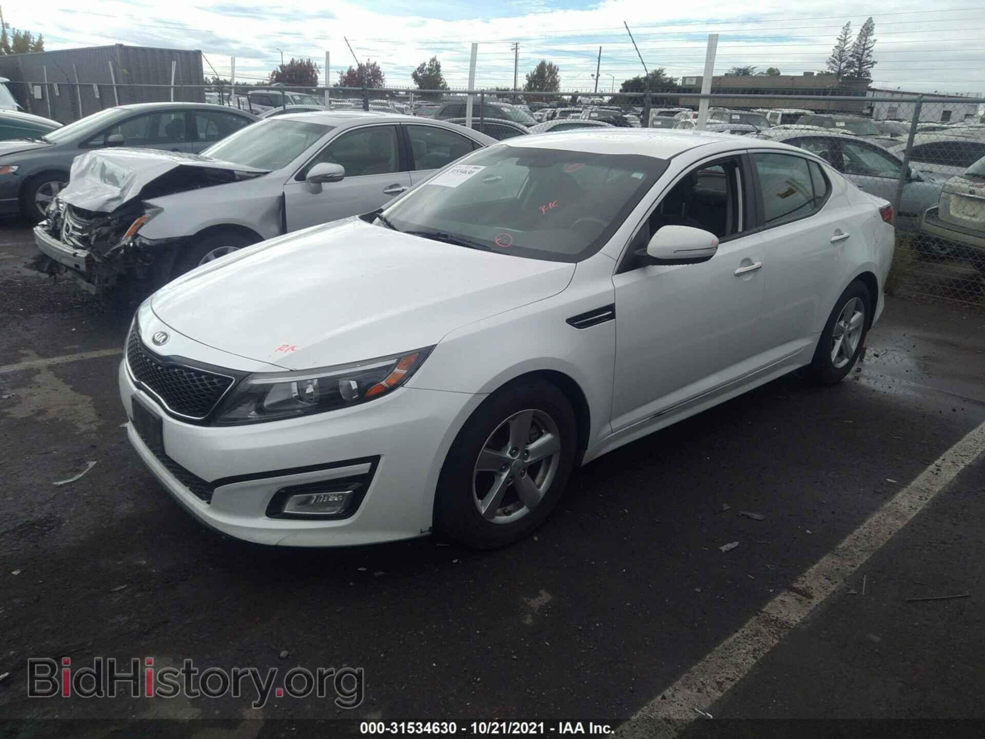 2015 KIA OPTIMA - VIN: KNAGM4A76F5653477 - Photo 2