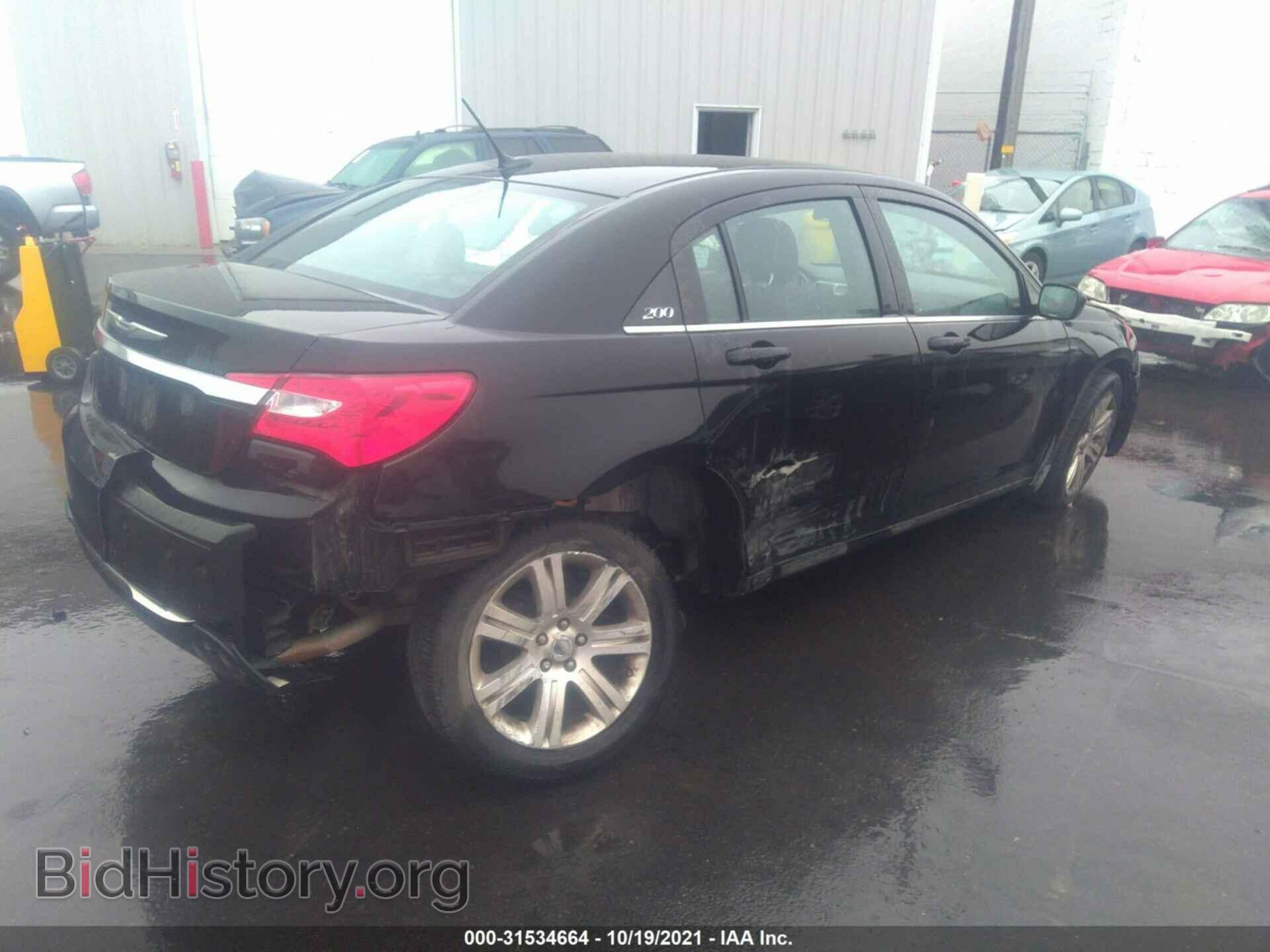 2013 CHRYSLER 200 - VIN: 1C3CCBABXDN704901 - Фото 4