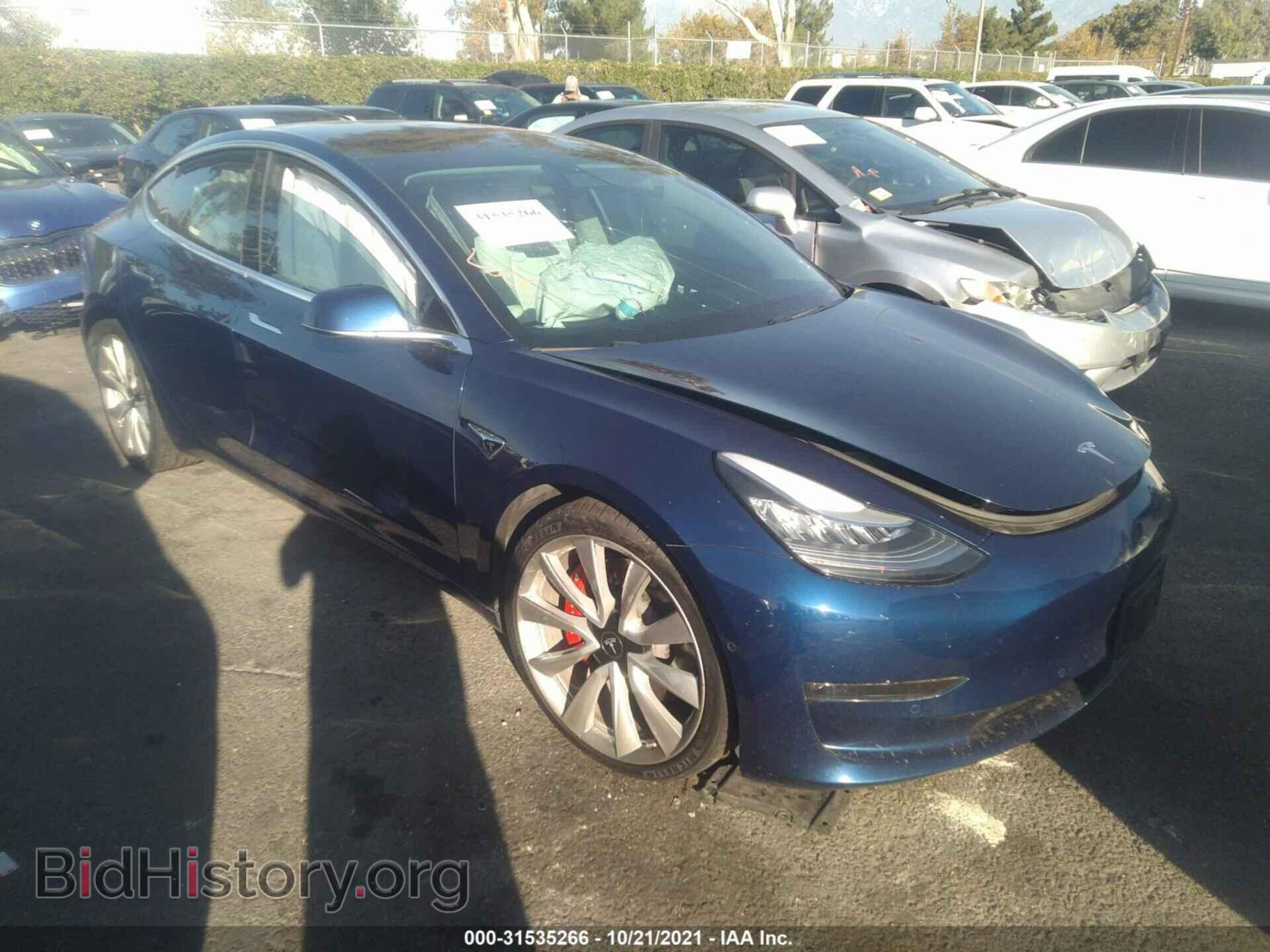 Photo 5YJ3E1EB1JF080684 - TESLA MODEL 3 2018