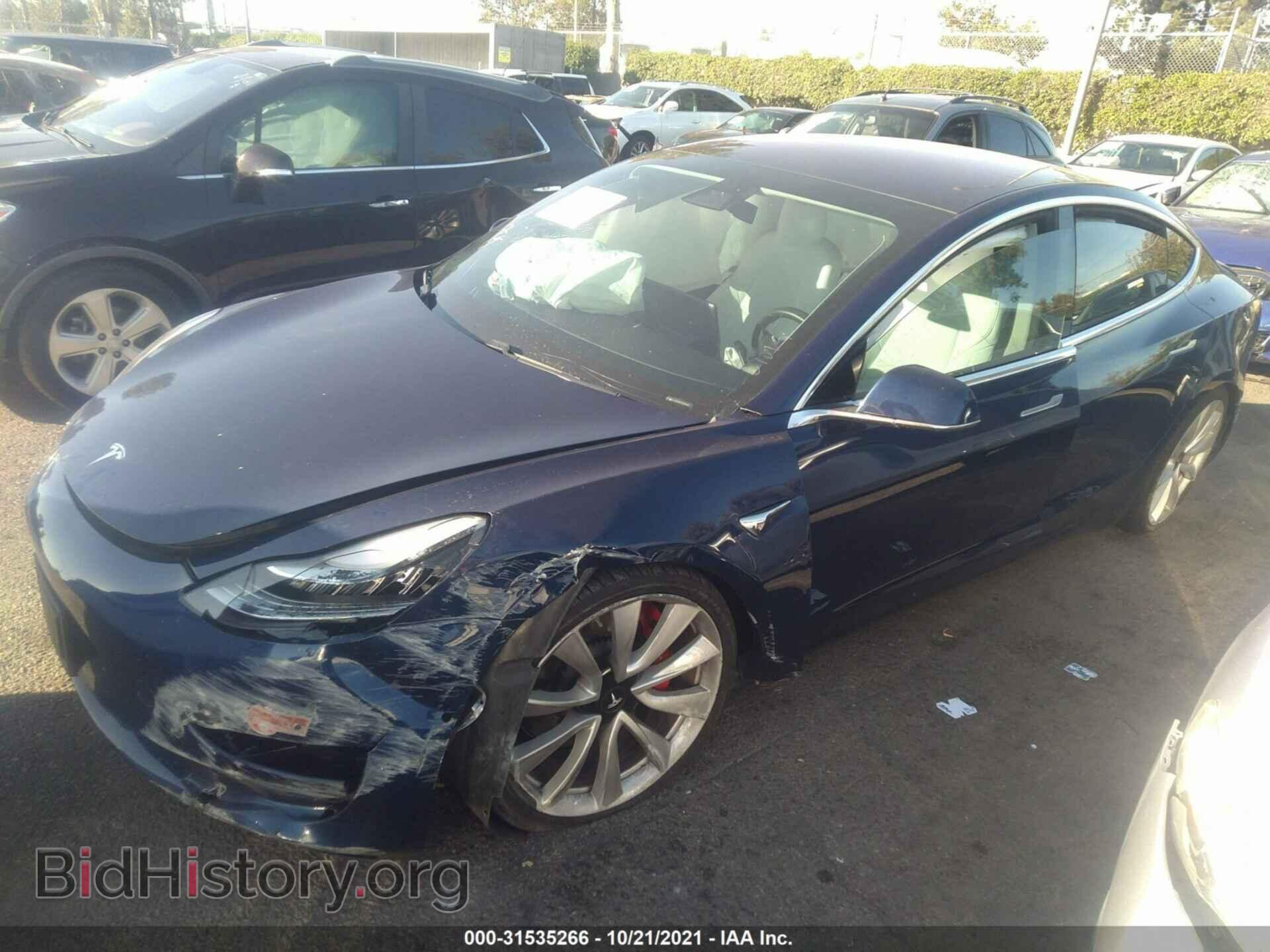 2018 TESLA MODEL 3 - VIN: 5YJ3E1EB1JF080684 - Фото 2