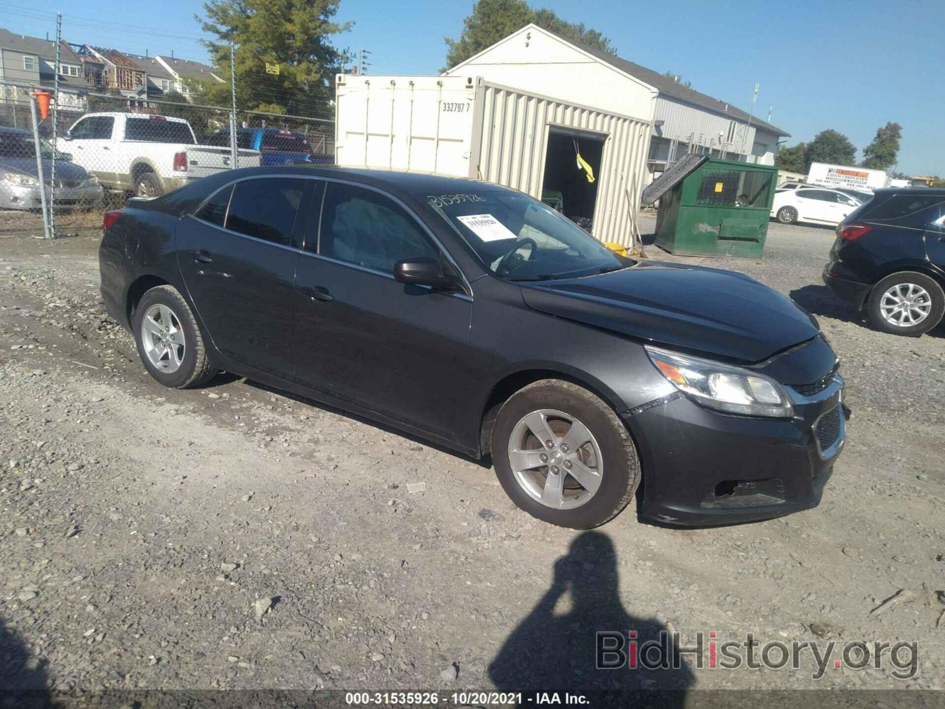 Photo 1G11A5SLXFF108792 - CHEVROLET MALIBU 2015