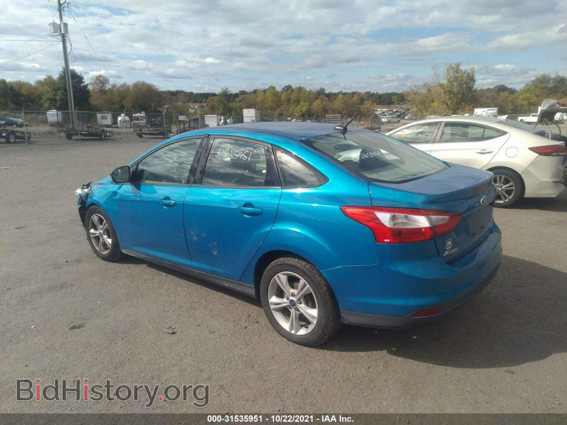 2014 FORD FOCUS - VIN: 1FADP3F25EL387910 - Фото 3