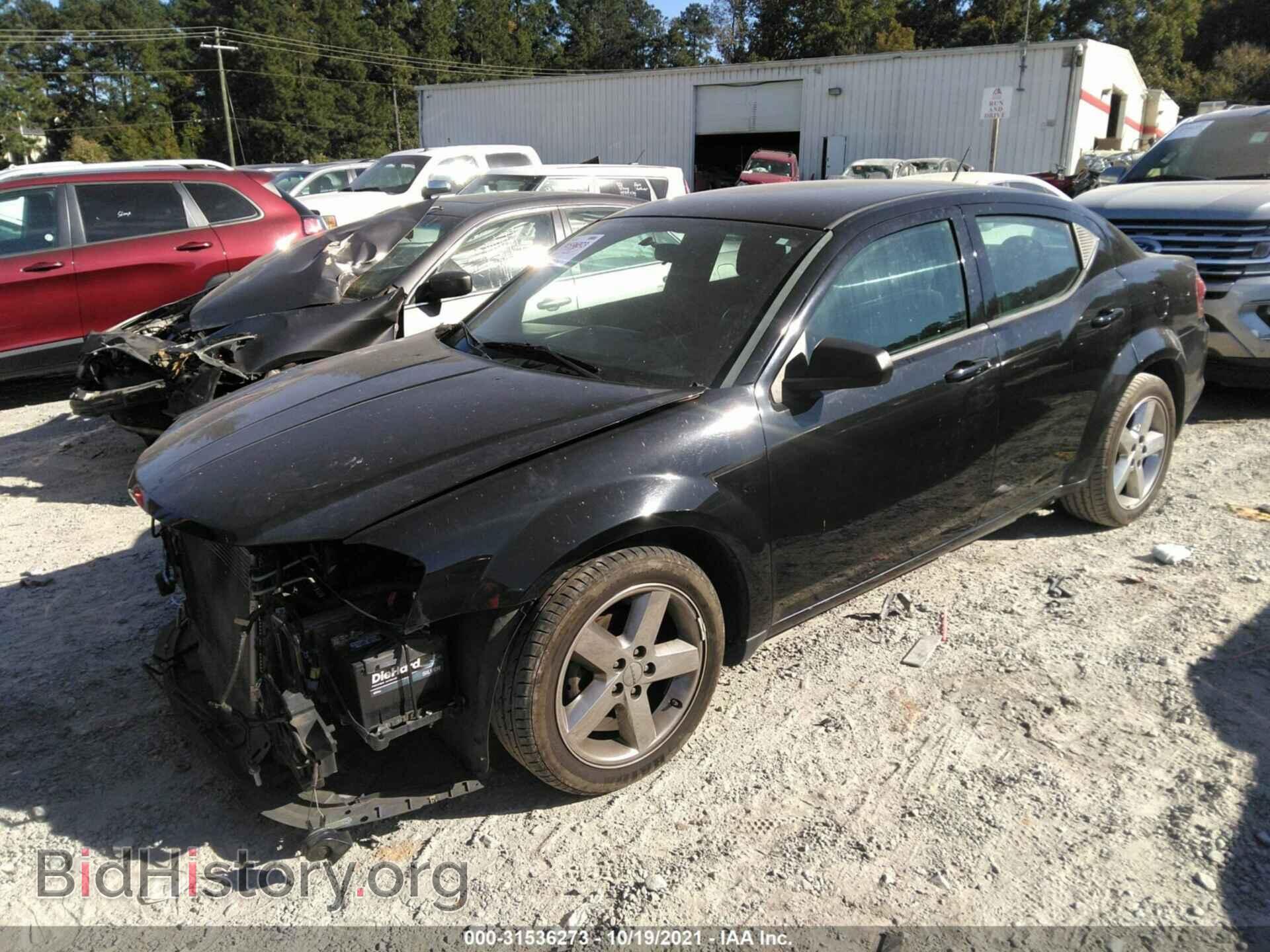 2013 DODGE AVENGER - VIN: 1C3CDZAG0DN769533 - Фото 2