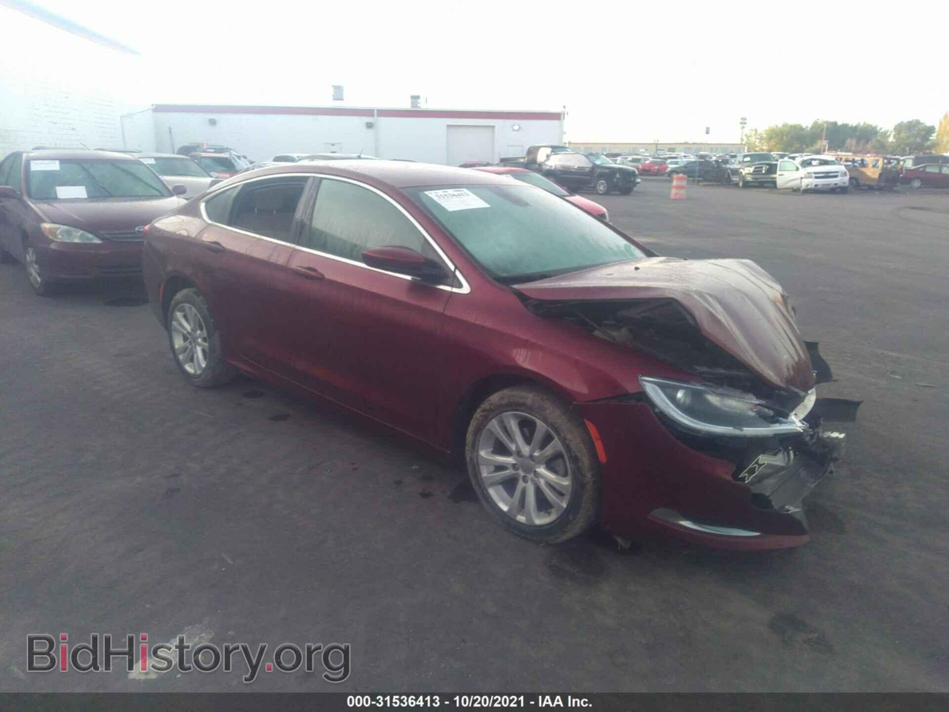 Фотография 1C3CCCABXGN169059 - CHRYSLER 200 2016