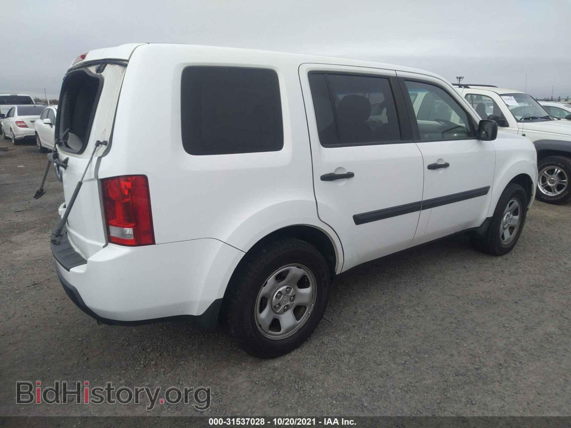 2011 HONDA PILOT - VIN: 5FNYF3H27BB007735 - Фото 4