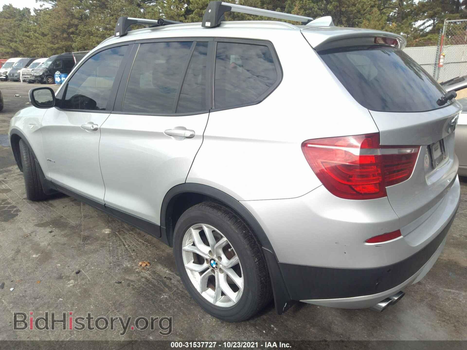2012 BMW X3 - VIN: 5UXWX7C52CL975784 - Фото 3