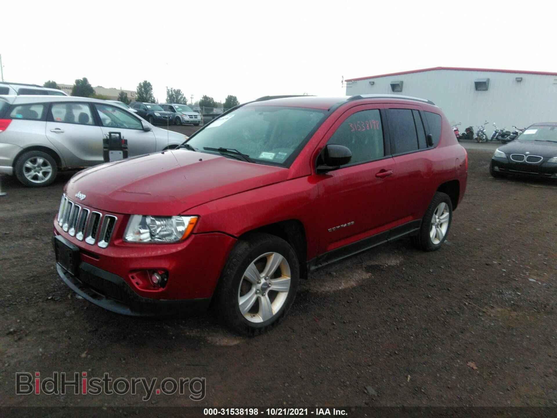 2012 JEEP COMPASS - VIN: 1C4NJCBA4CD622916 - Фото 2